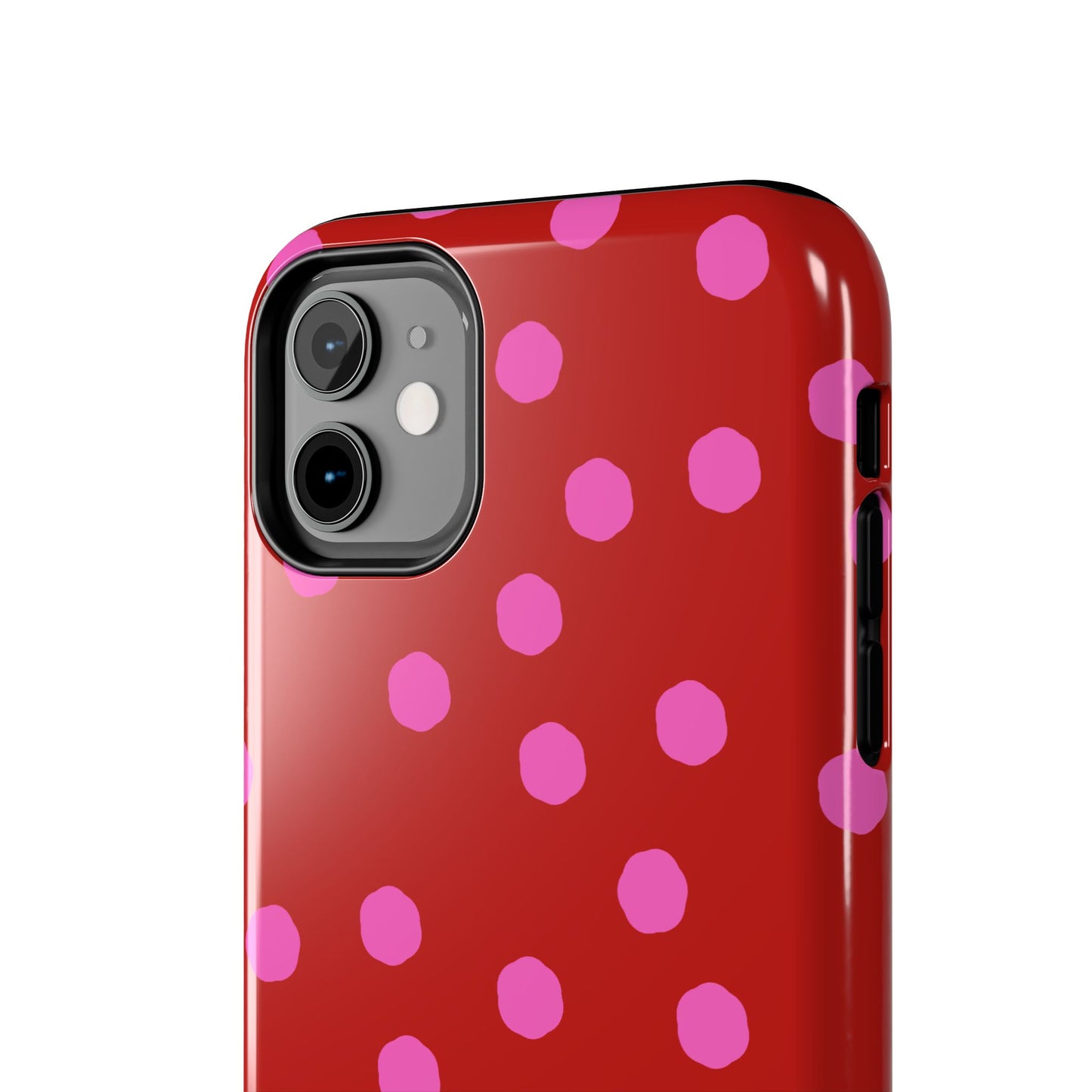 Jumbo Dots Red / Pink Phone Case