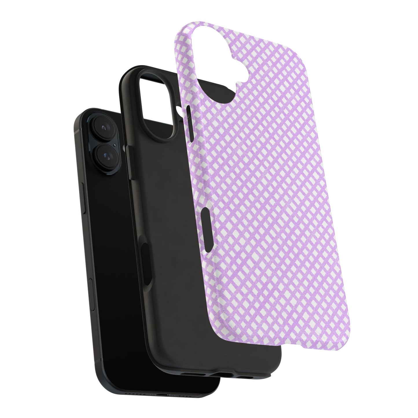 Bias Check Lilac Phone Case