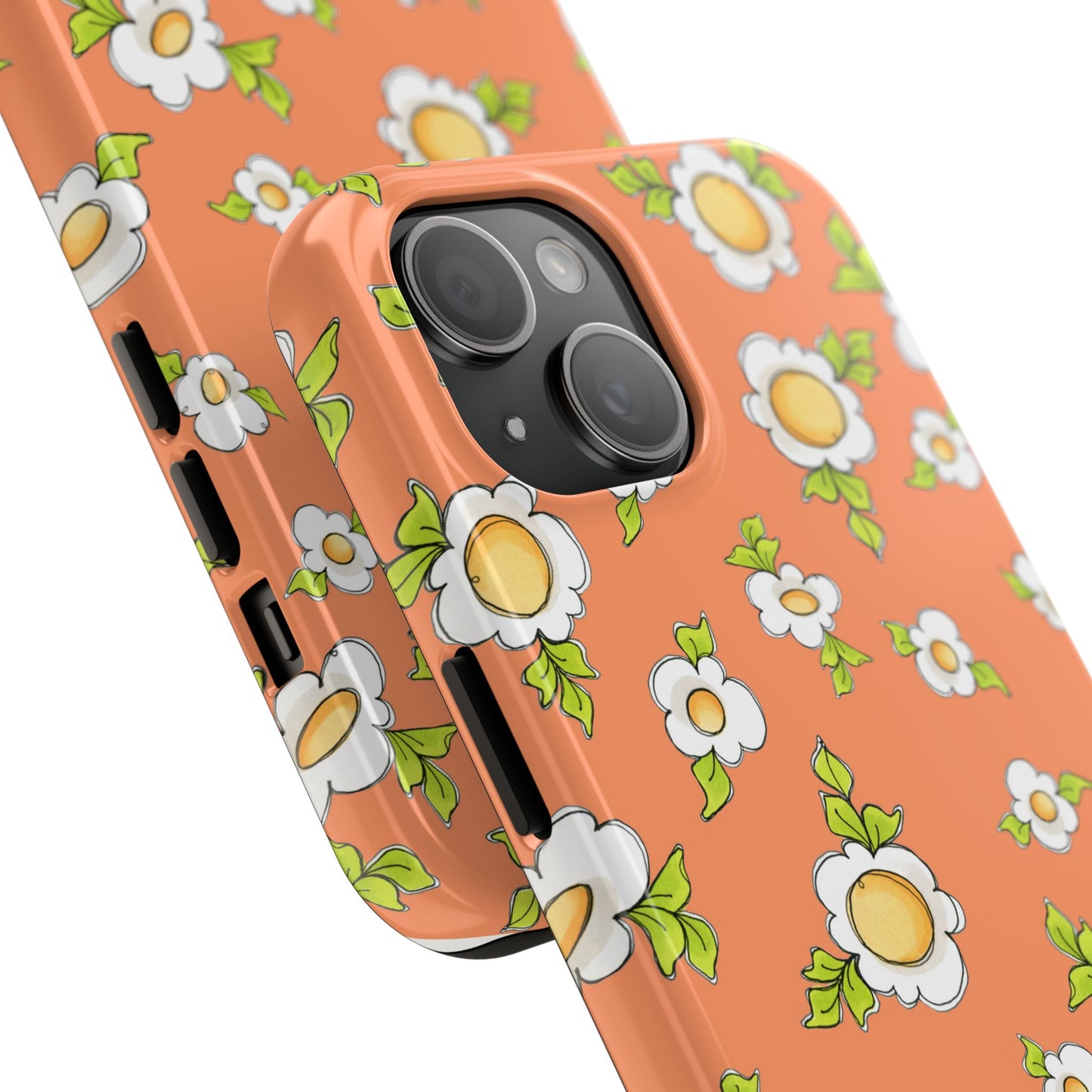 Daisy Love Orange Phone Case