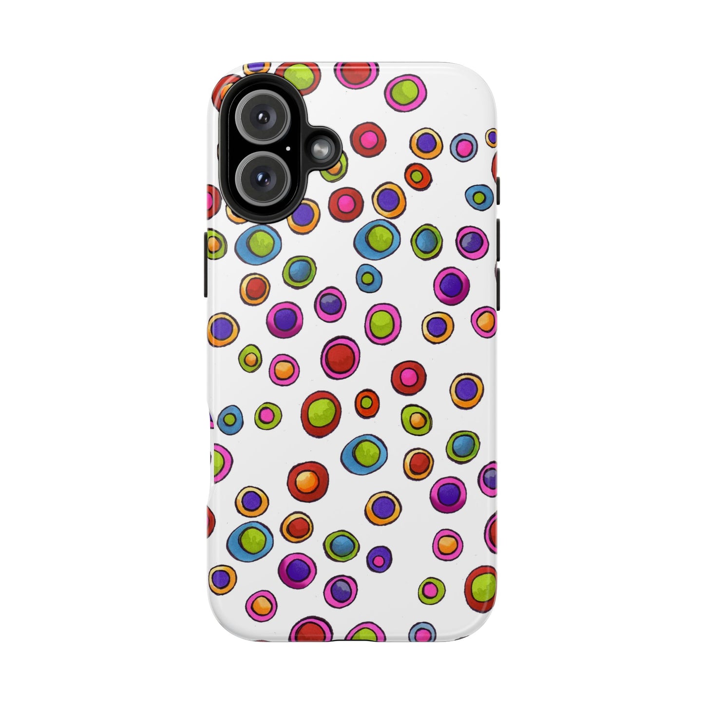 Dopey Dots White Phone Case