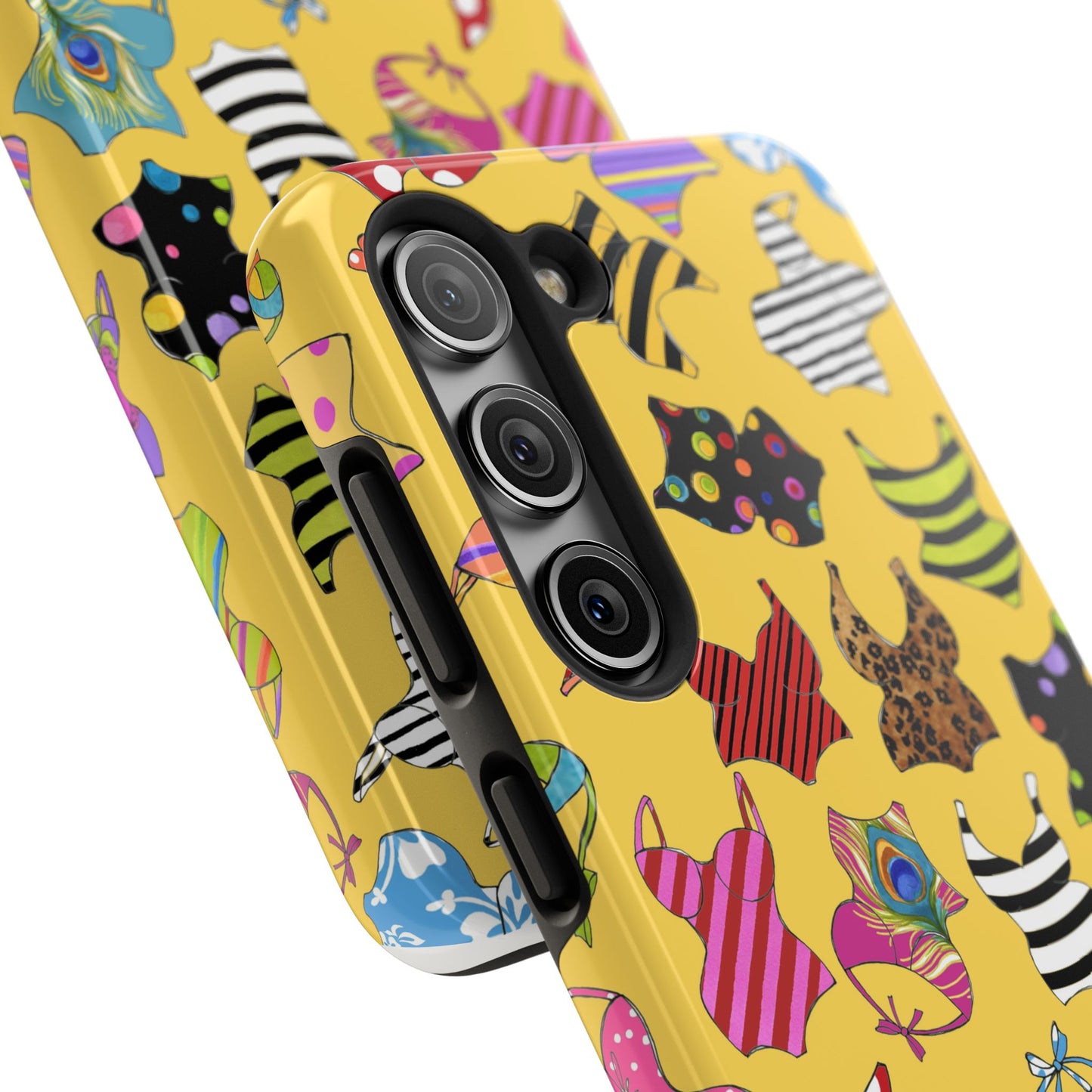 Assorted Suits Yellow Phone Case