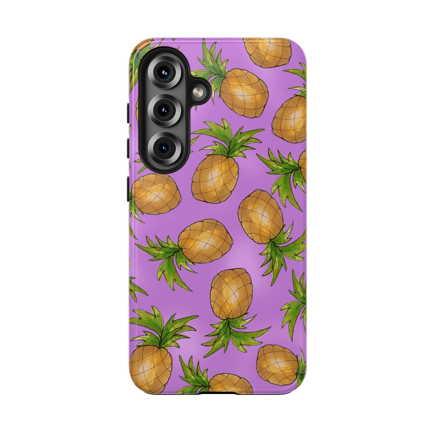 Pineapple Toss Lilac Phone Case