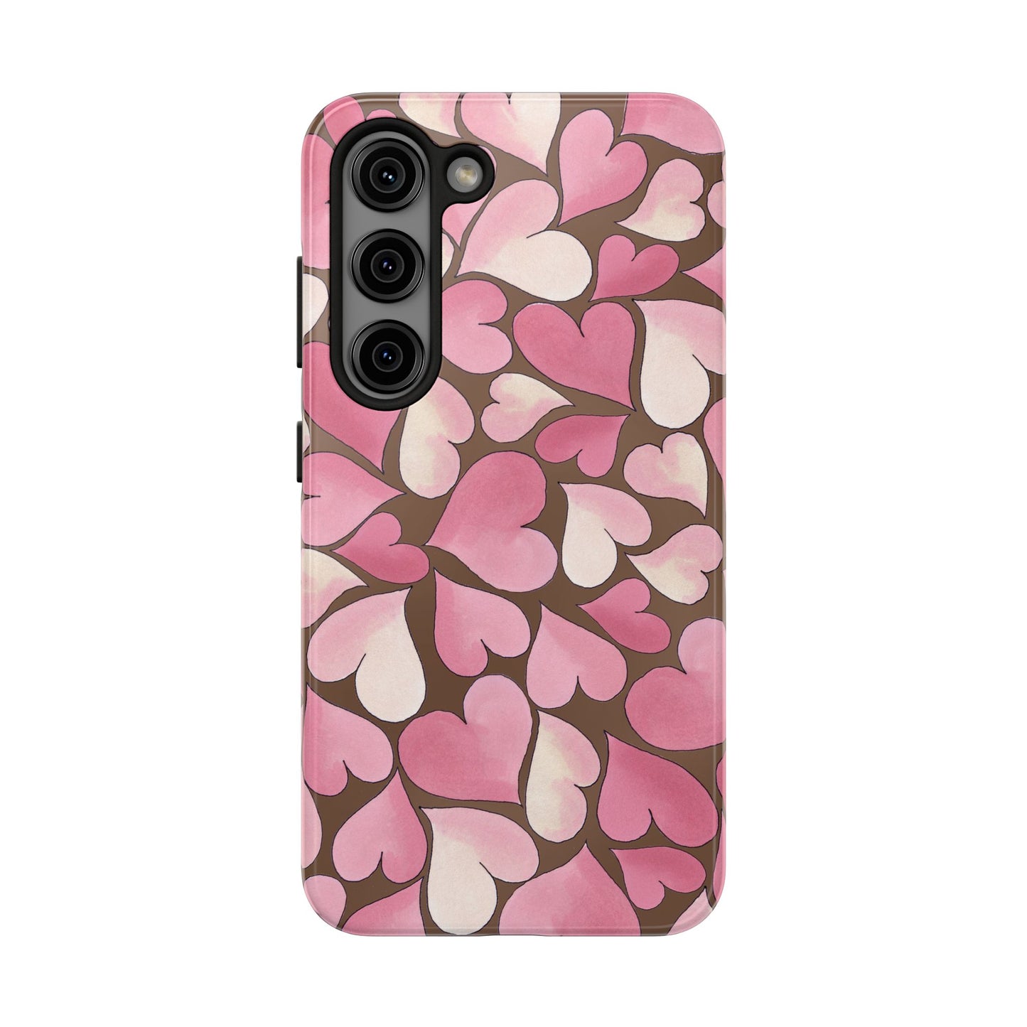 Hearts Chocolate Phone Case