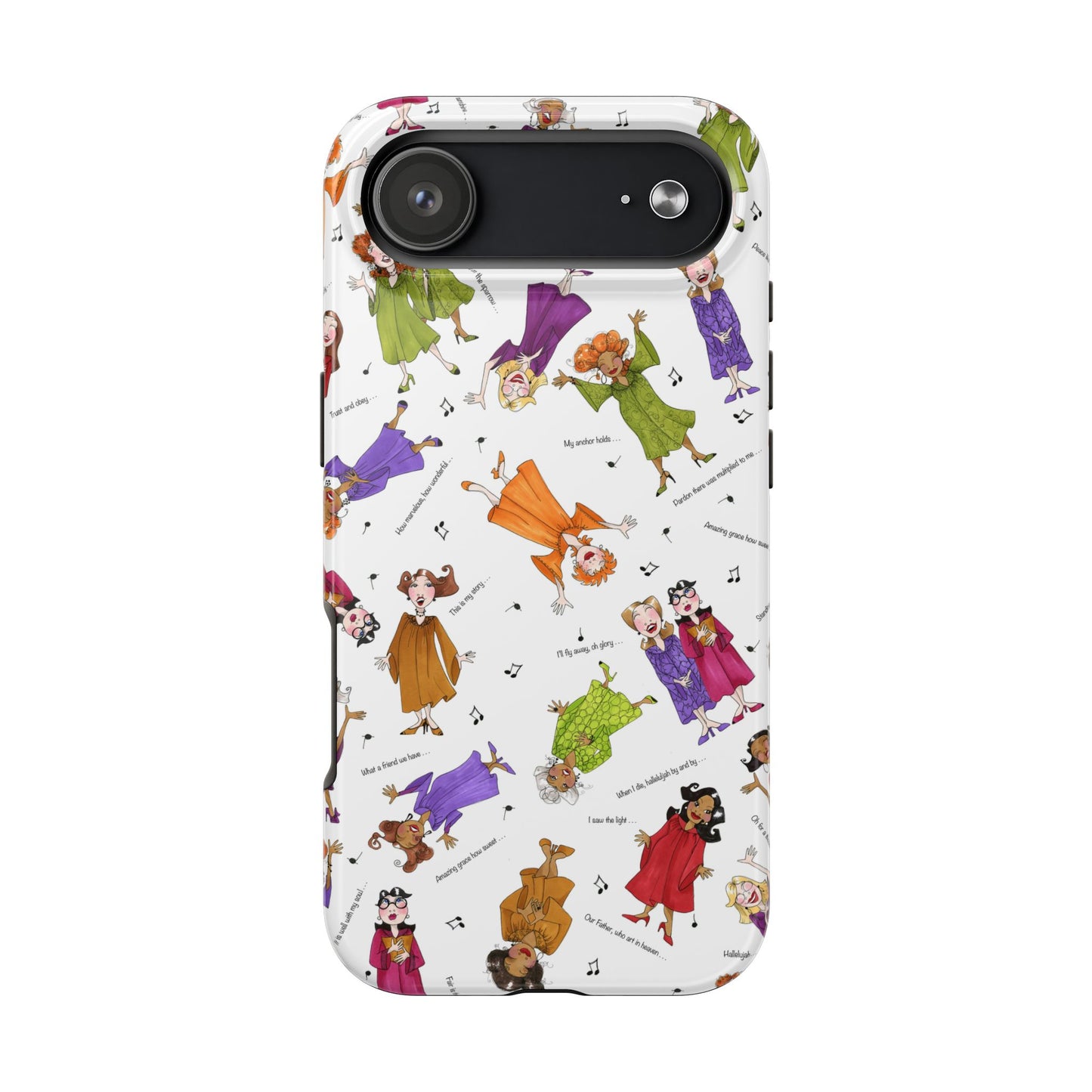Sing it Sister White Phone Case