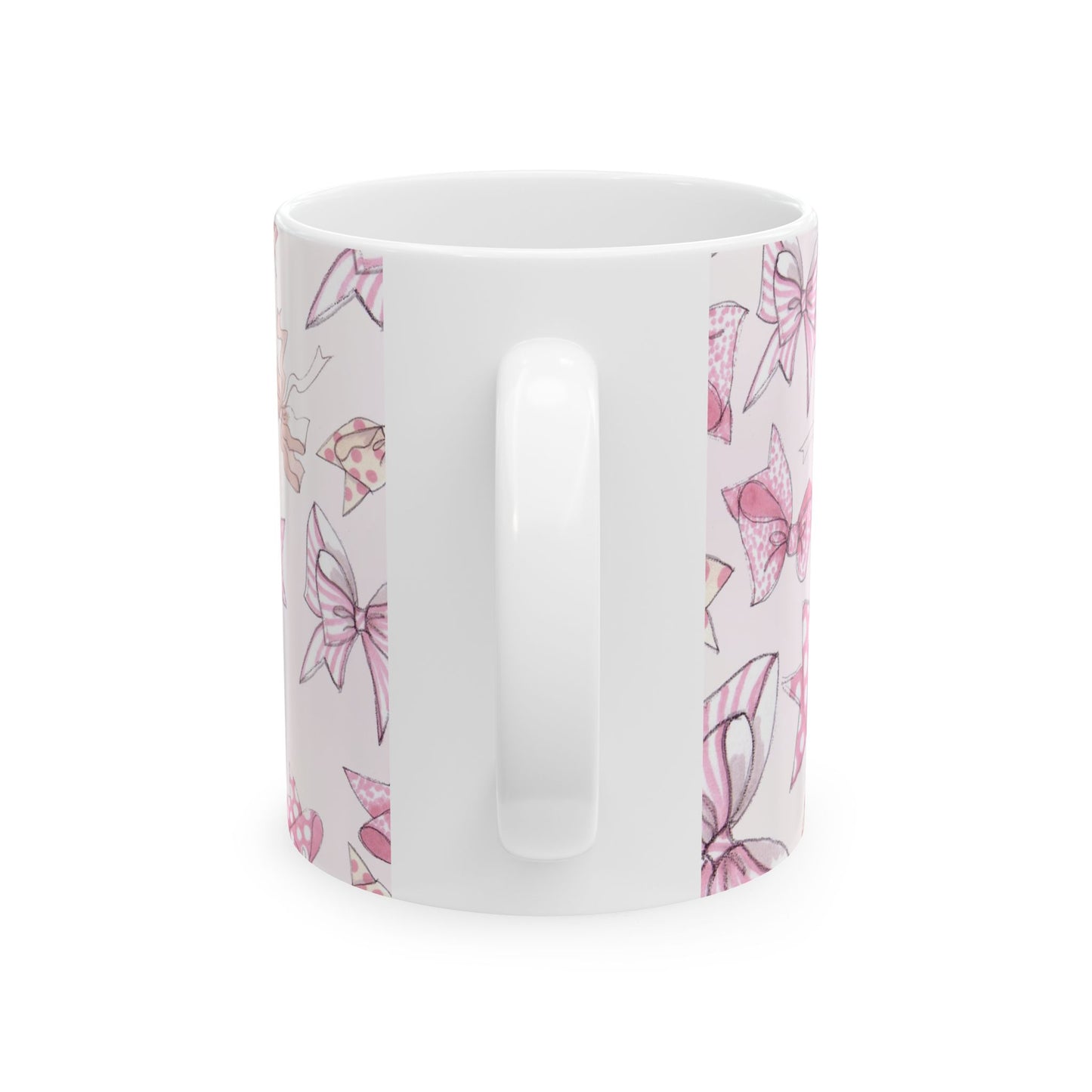 Bows Pink Cup
