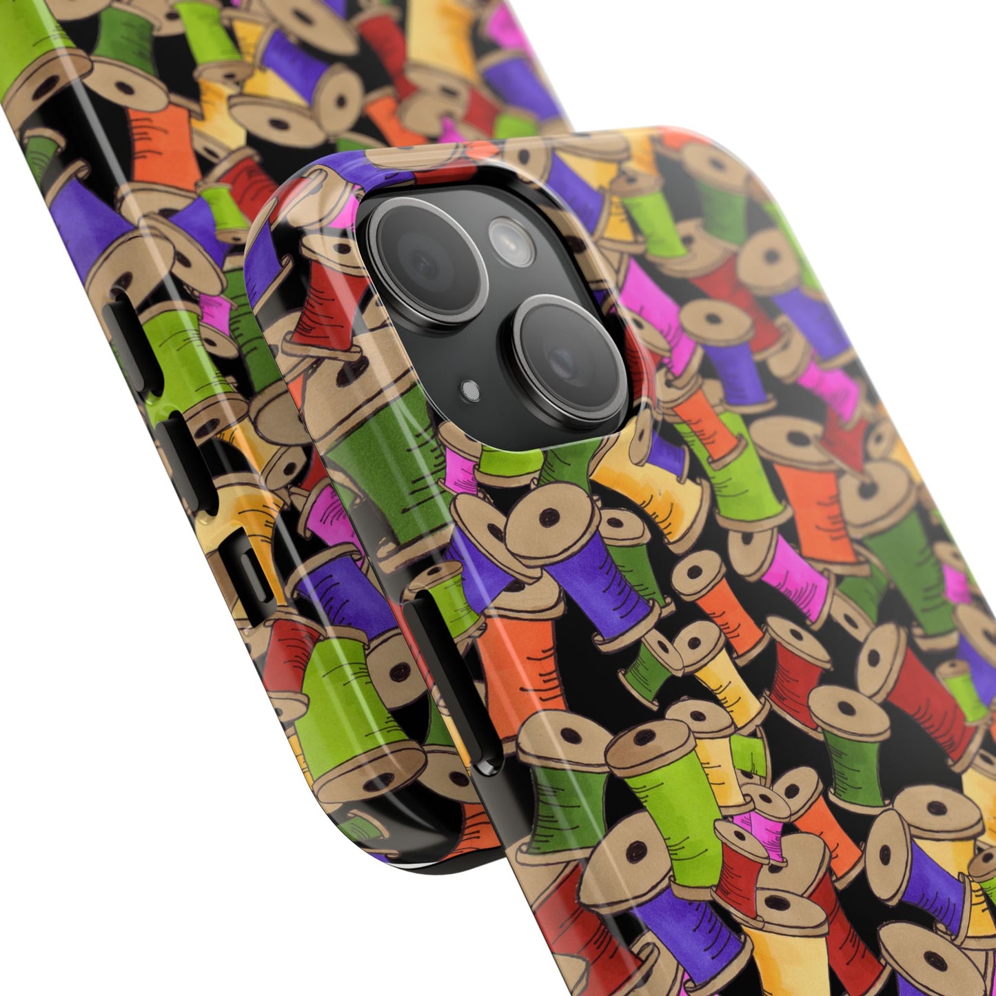 Spoolopoly Black Phone Case