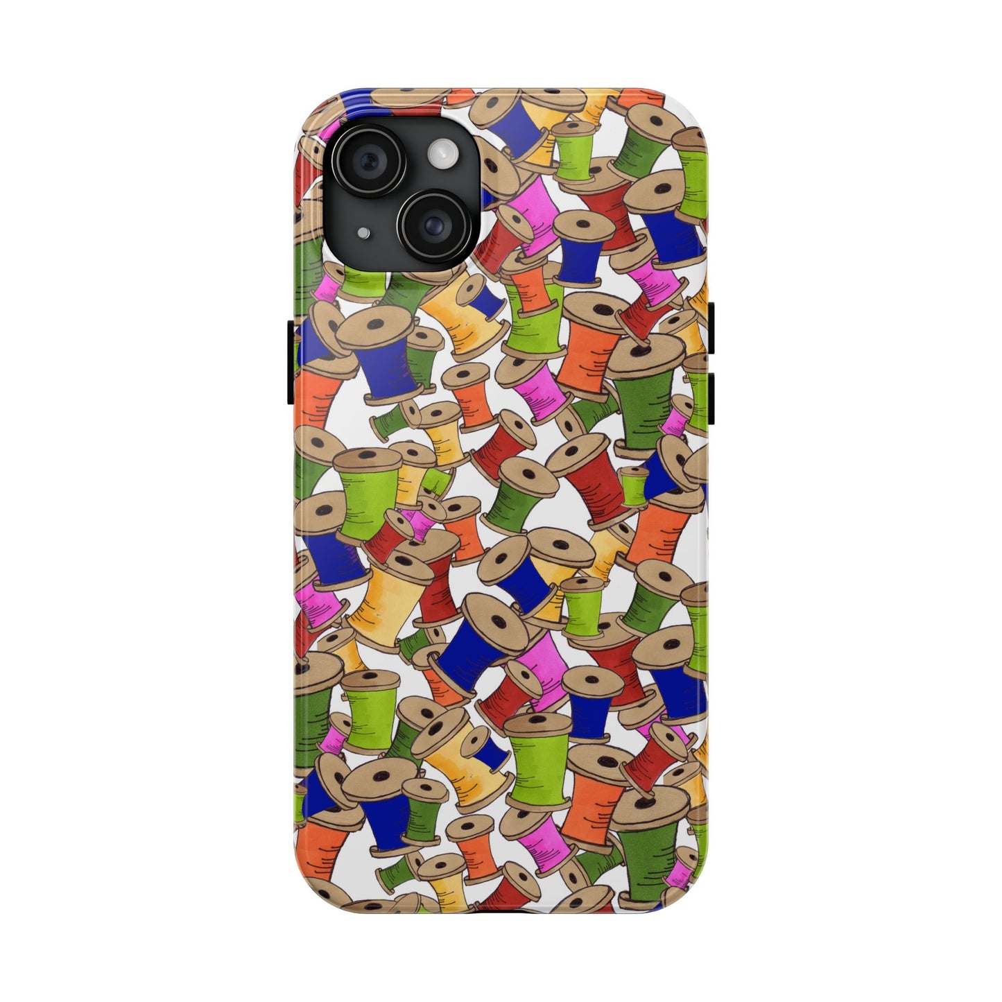 Spoolopoly White Phone Case