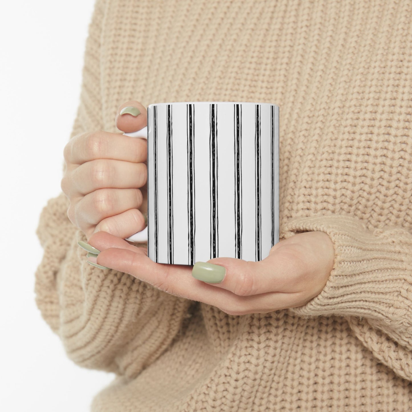 Napkin Stripe Cup