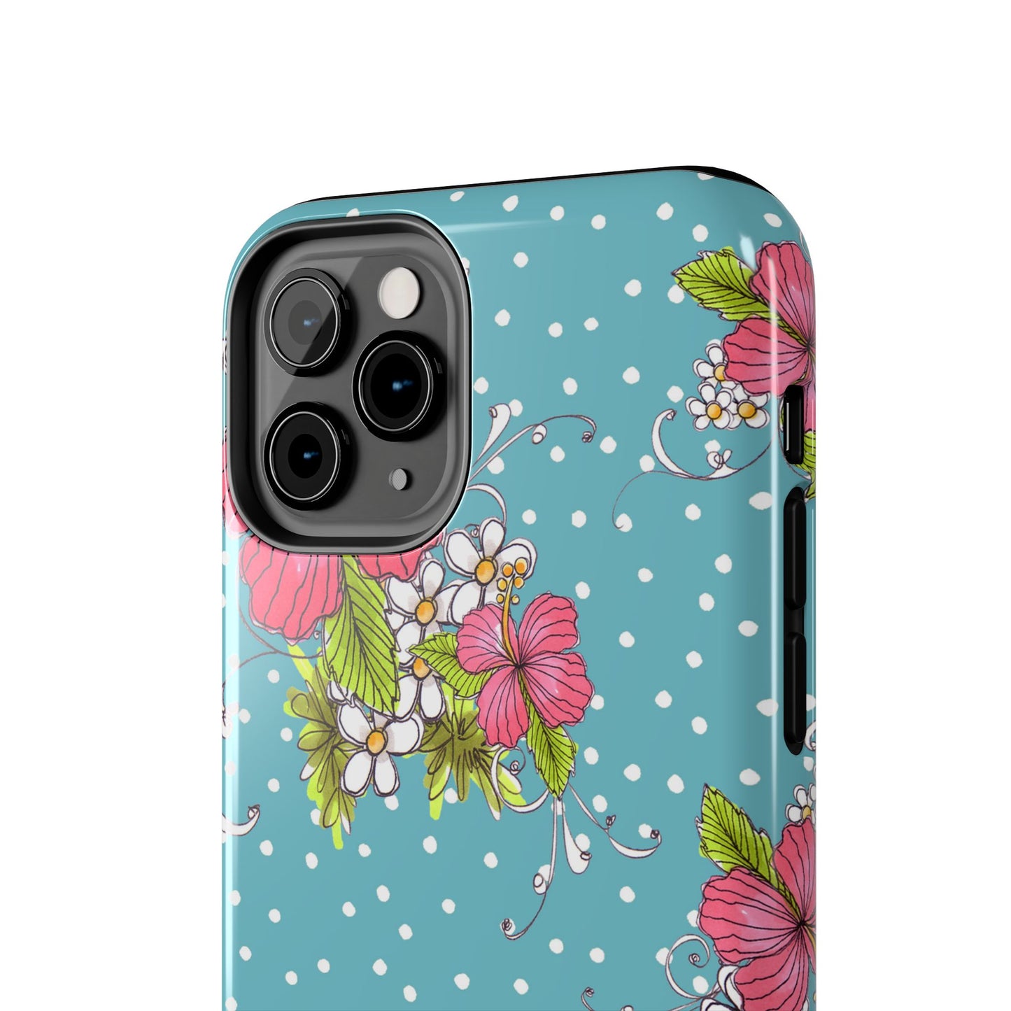 Lady Luau Turquoise Phone Case