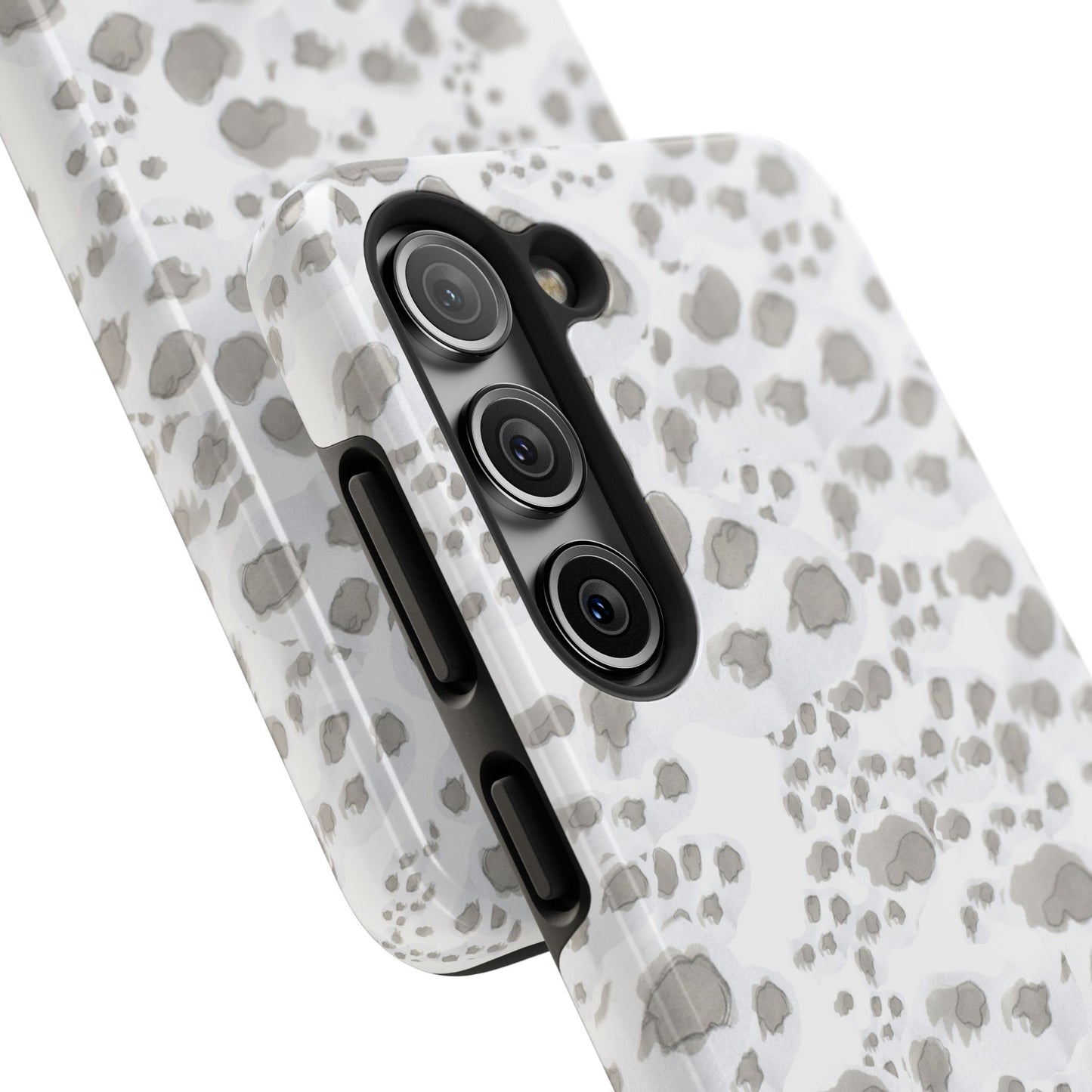 Kitty Dots White Phone Case