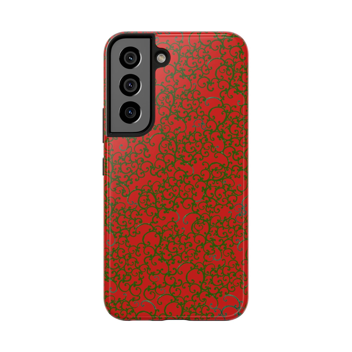 Scrollie Red / Green Phone Case