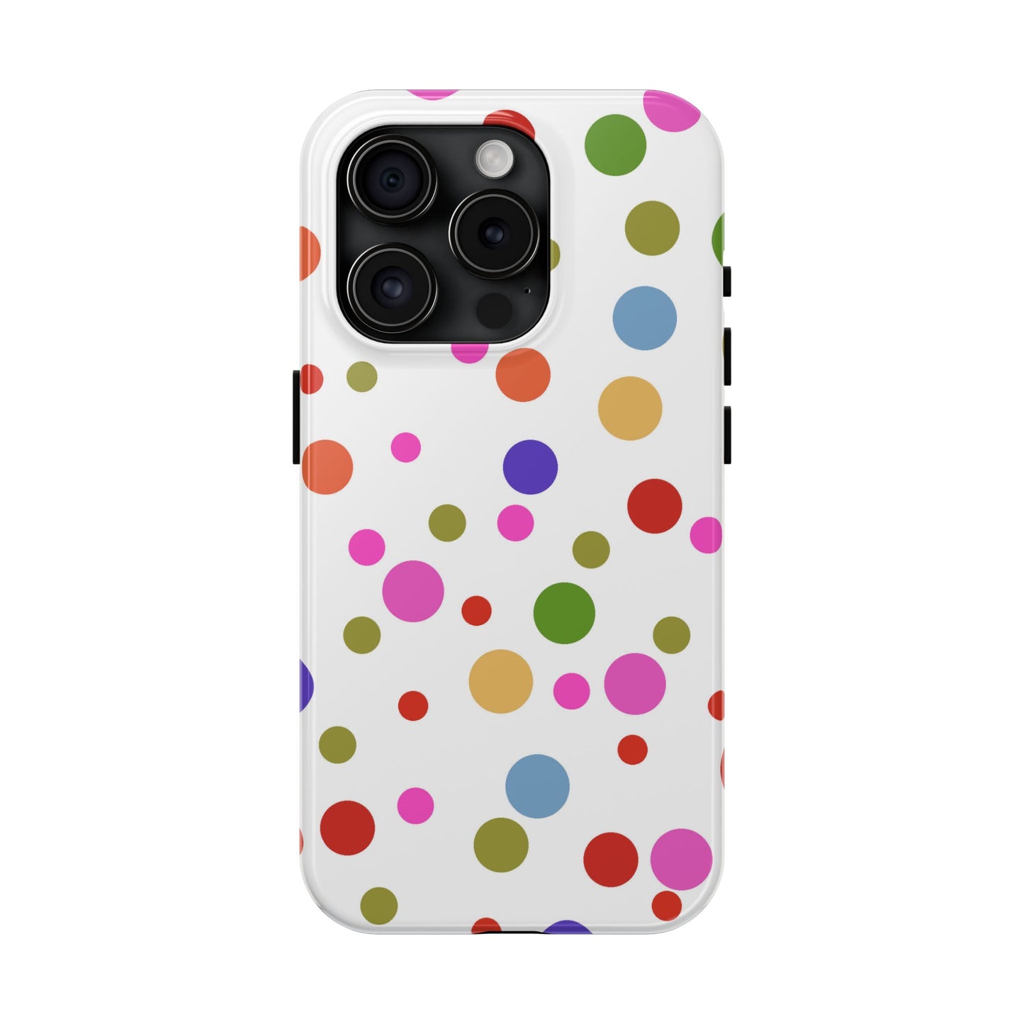 Dot Assortment White Phone Case