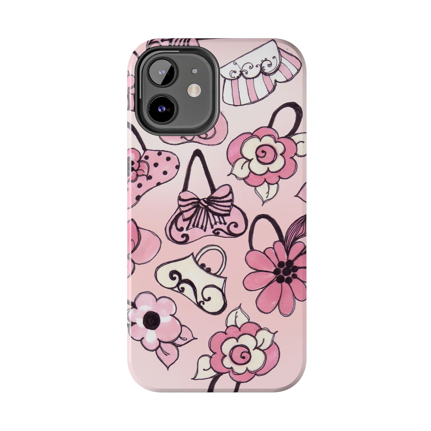 Cat Bags Pink Phone Case
