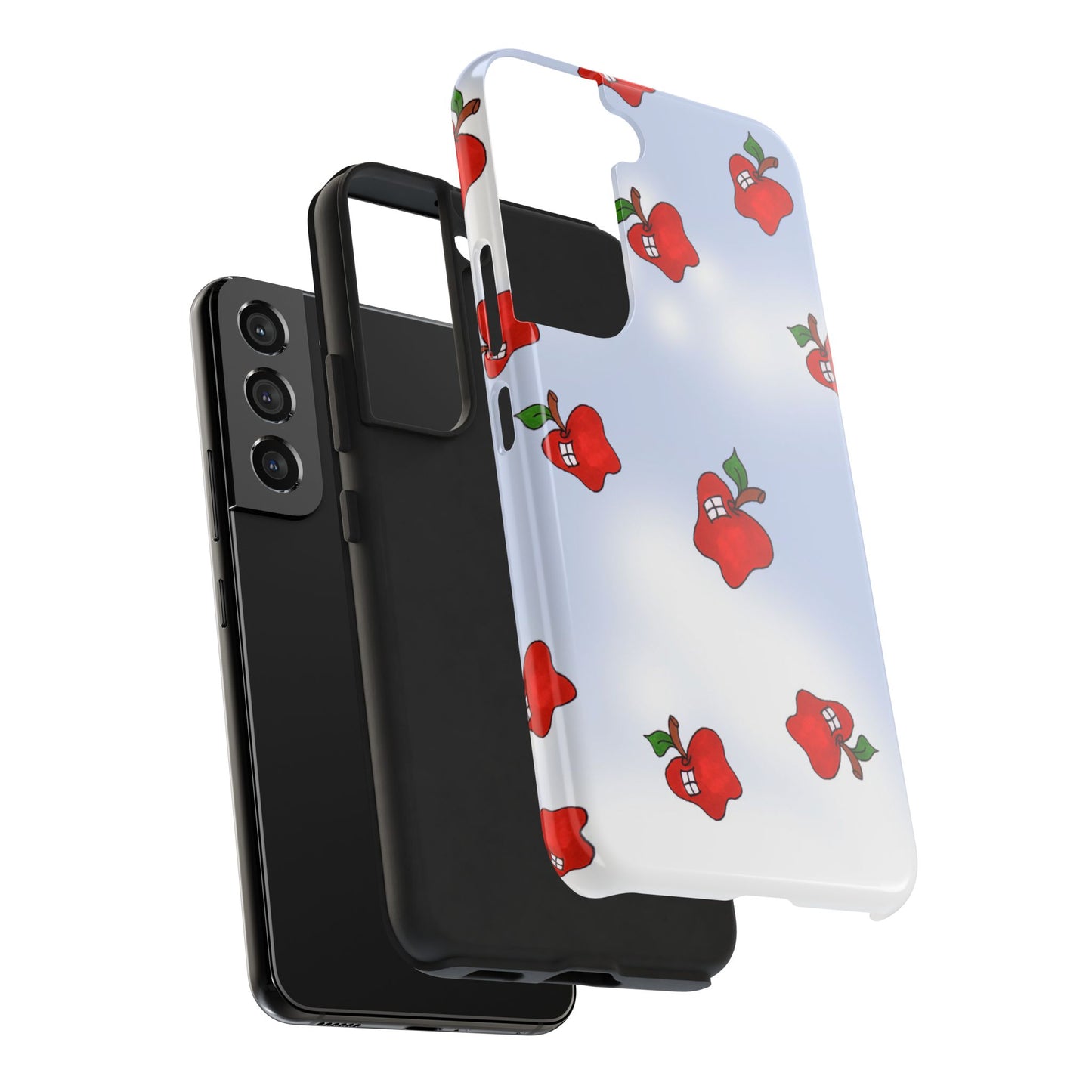 Flying Apples Blue Sky Phone Case