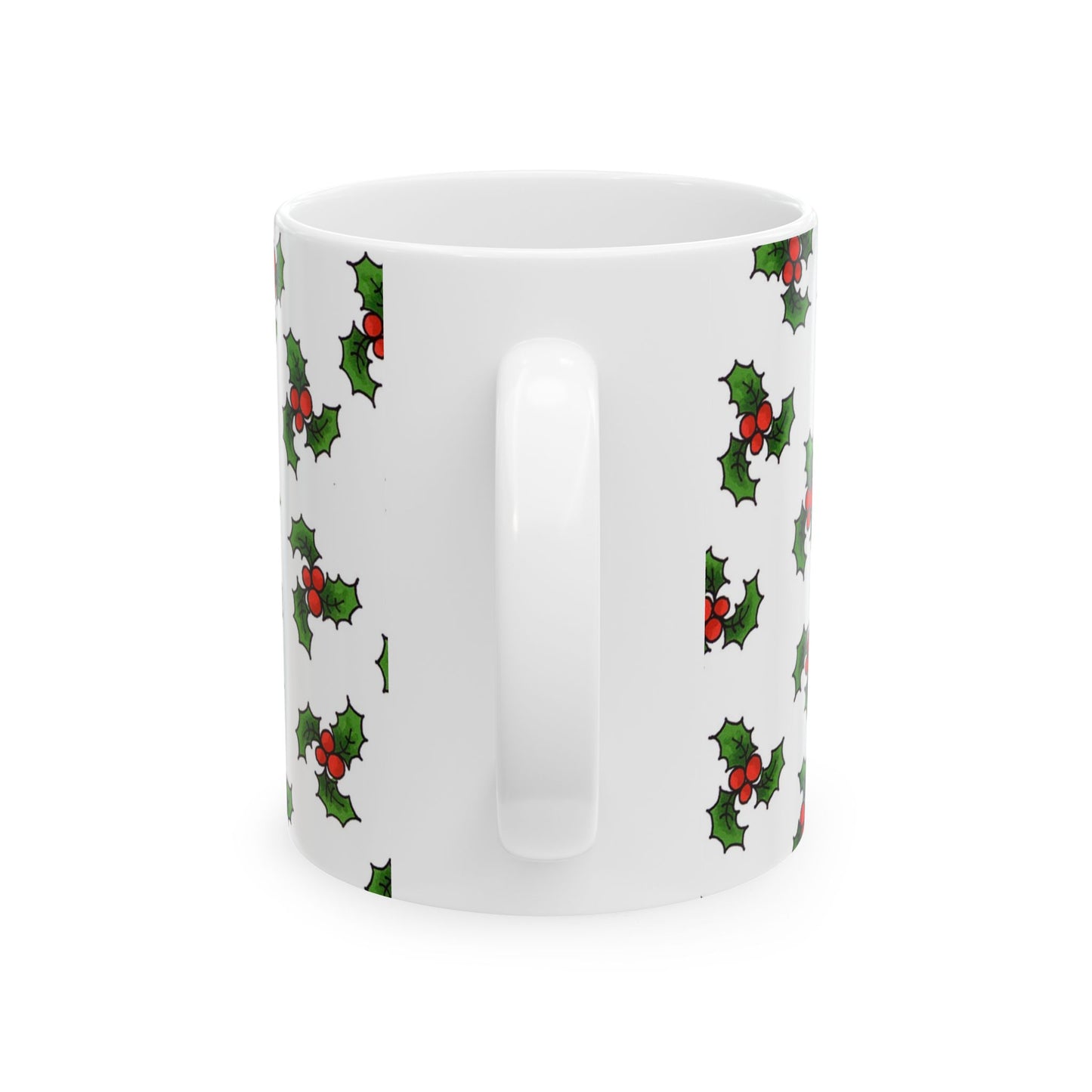 Holly Dance White Cup