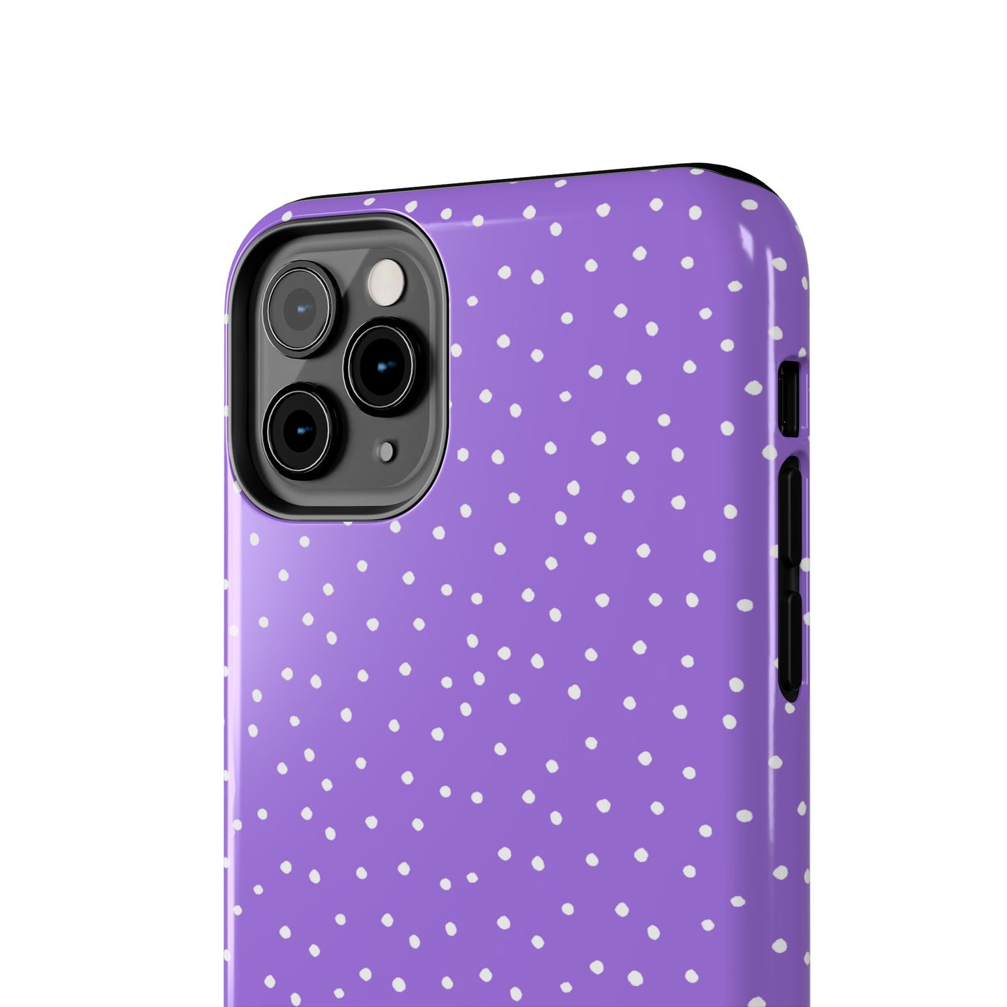Dinky Dots Lilac / White Phone Case