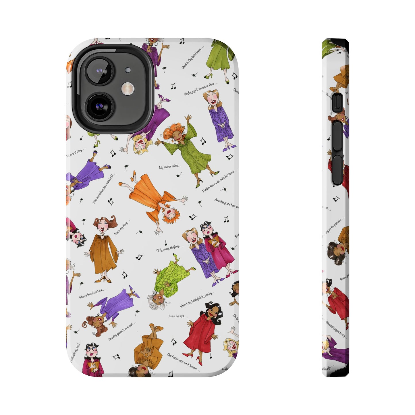 Sing it Sister White Phone Case