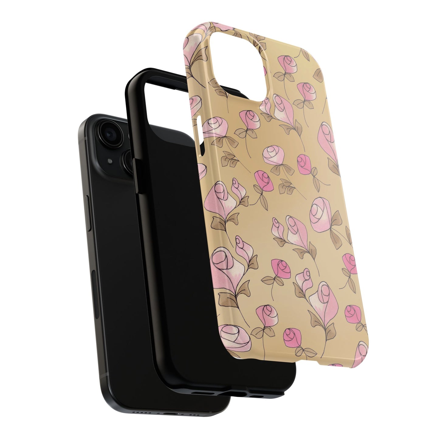 Simply Roses Malt Phone Case