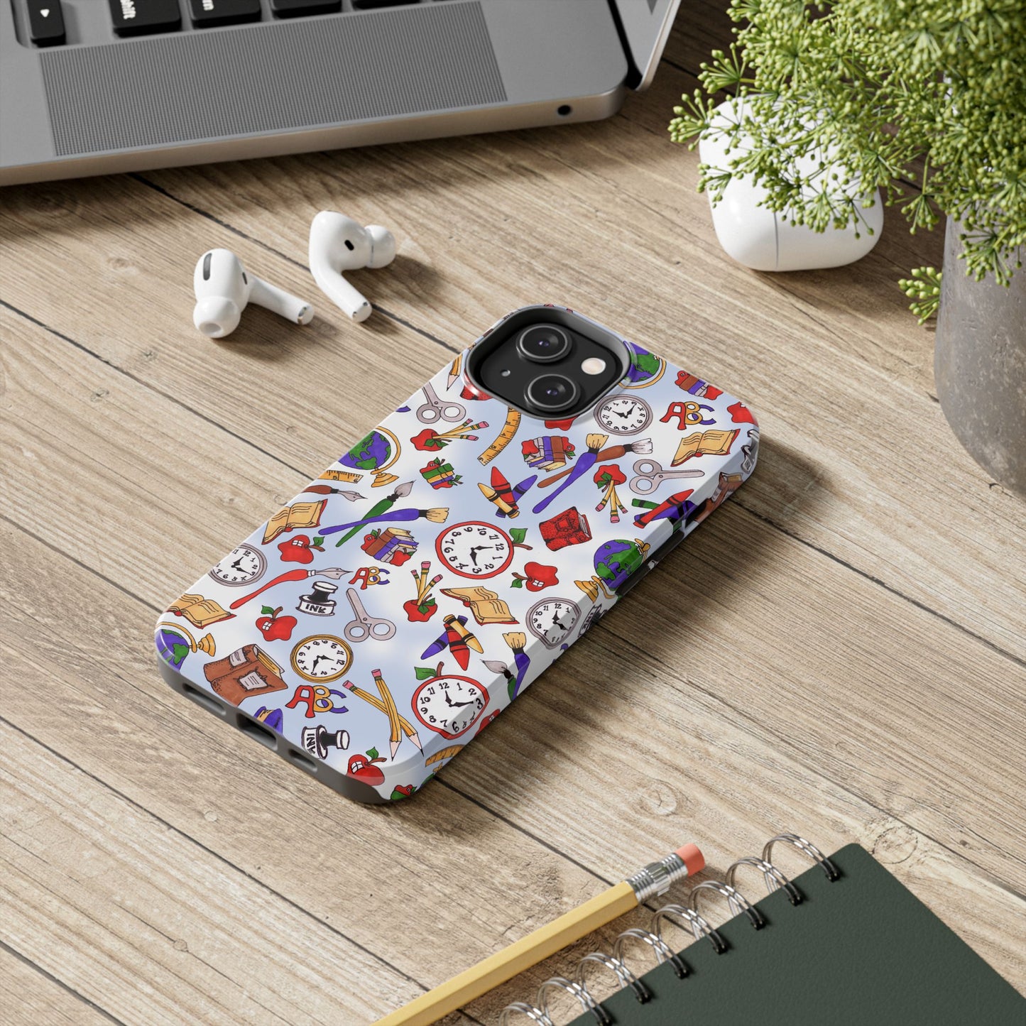 School Stuff Blue Sky Phone Case