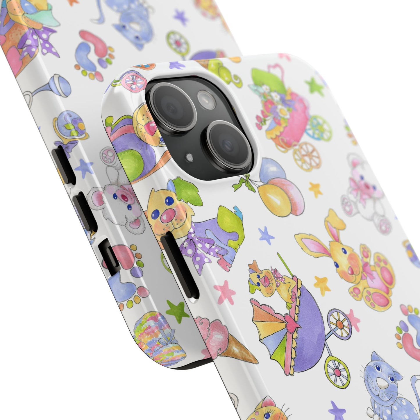 Busy Baby White Phone Case