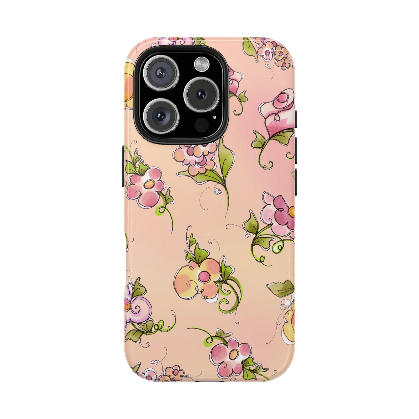 Flower Toss Sunrise Phone Case