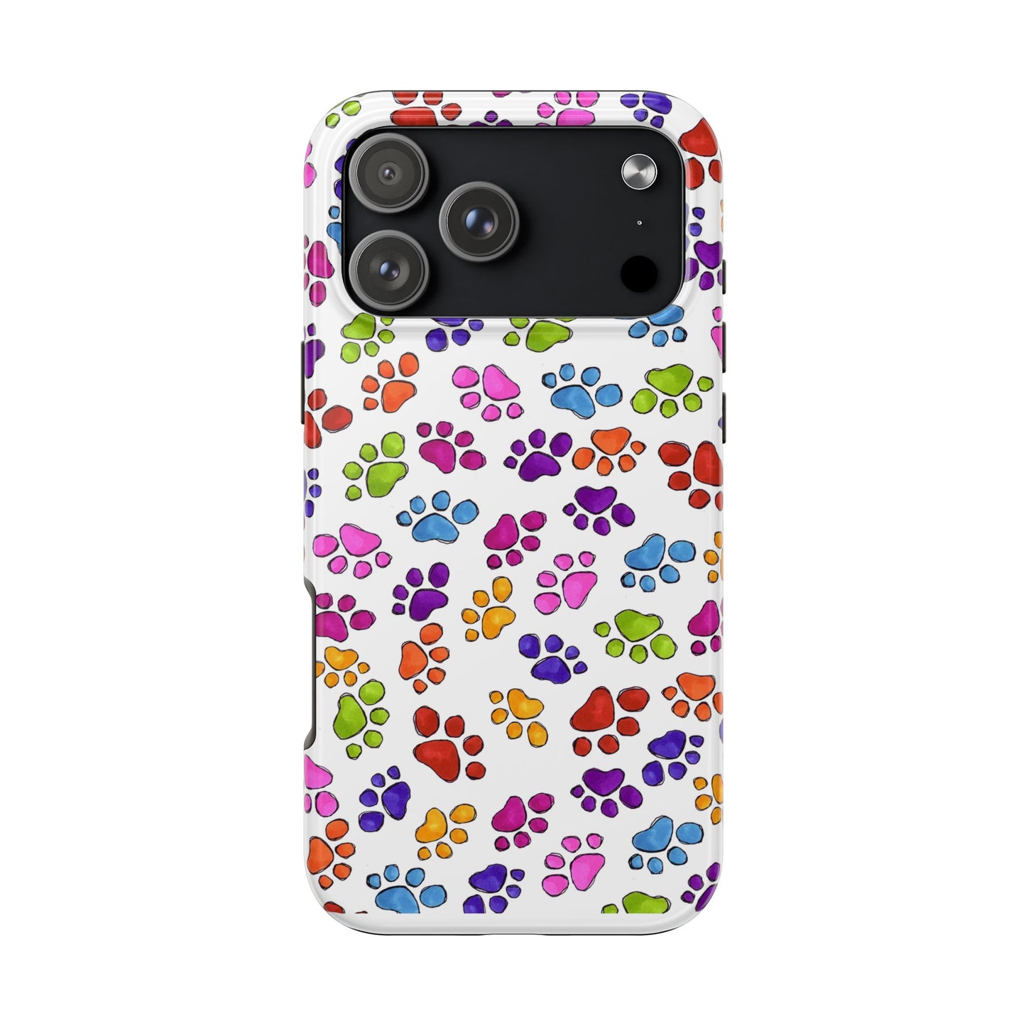 Fancy Paws White Phone Case