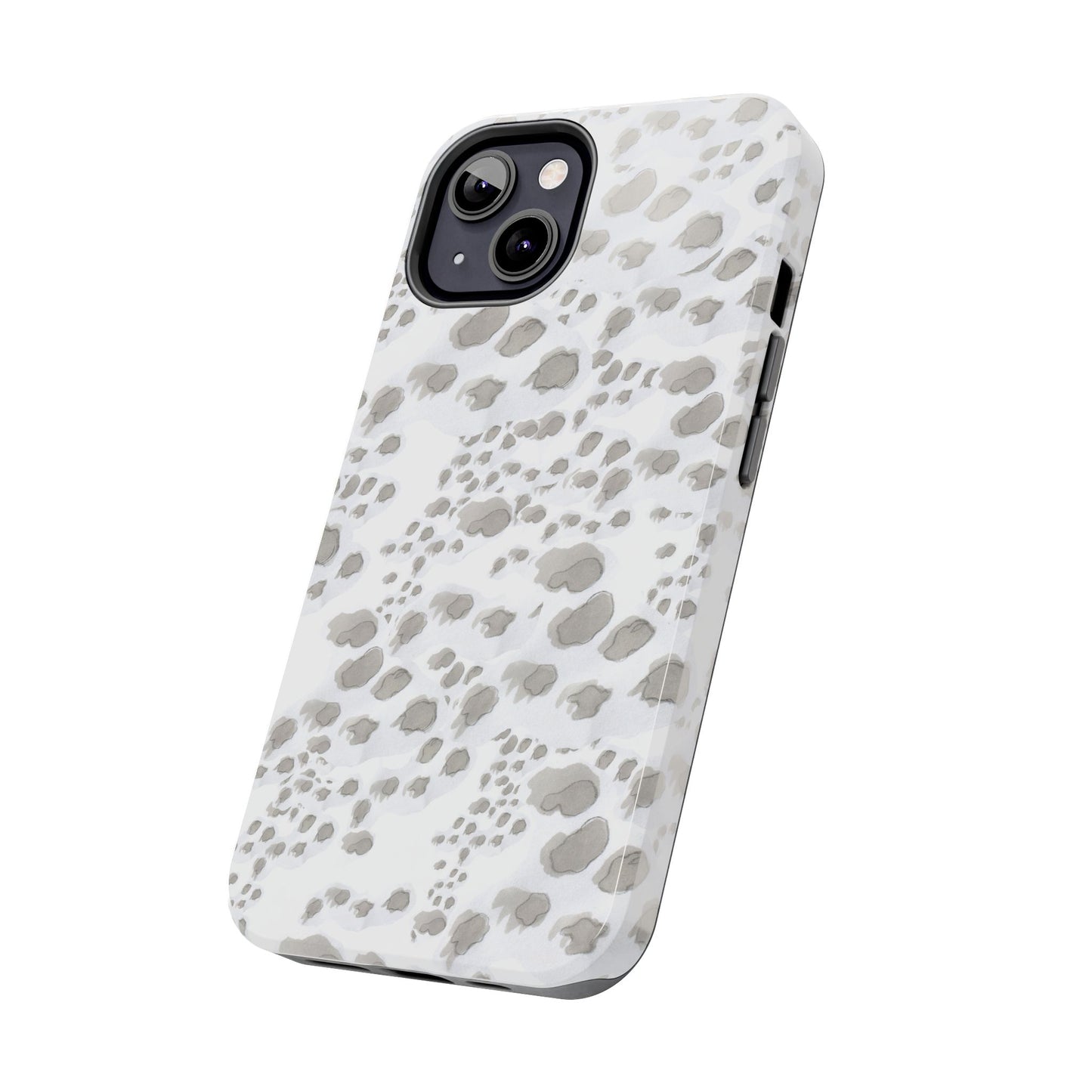 Kitty Dots White Phone Case