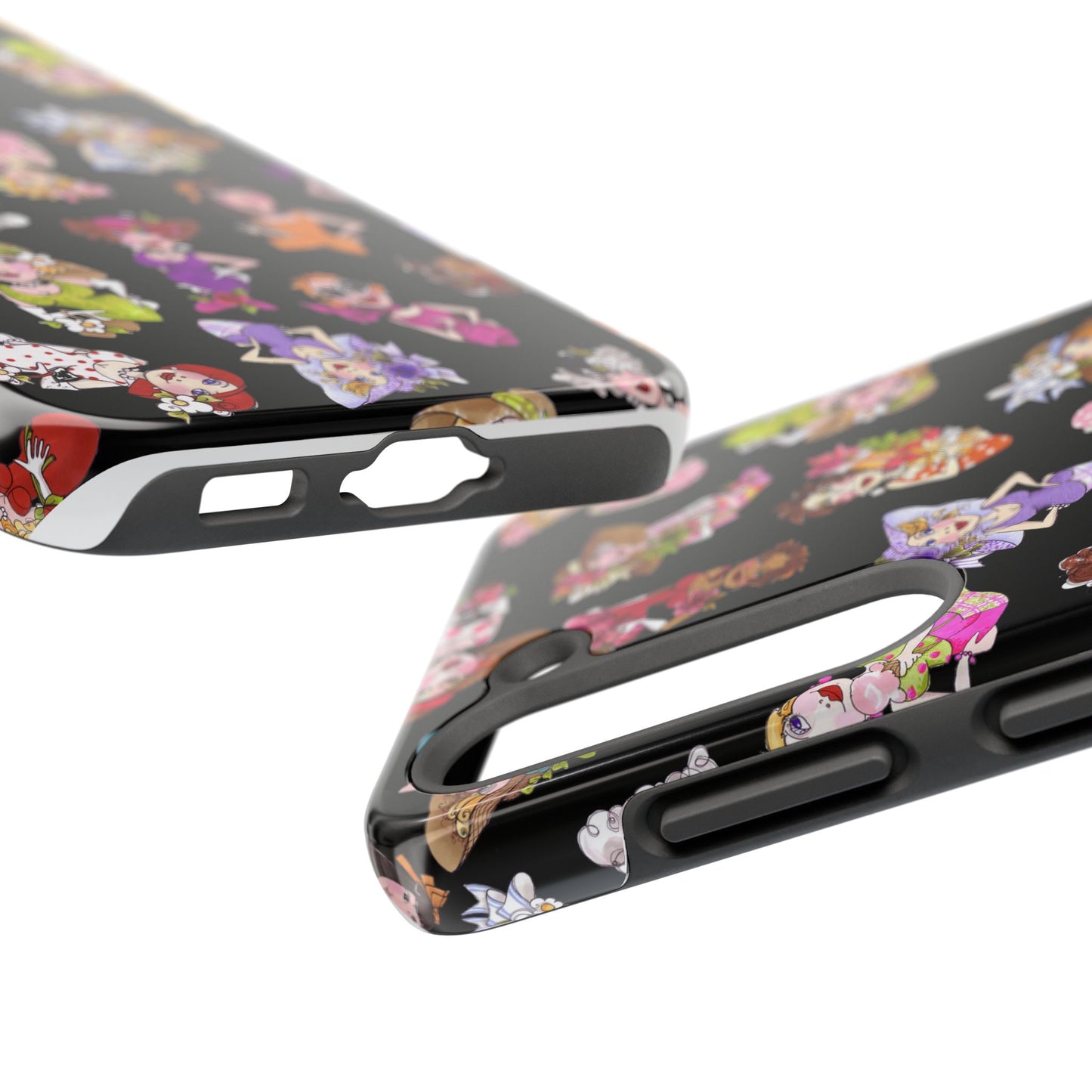 Fast Women Tossed Black Phone Case