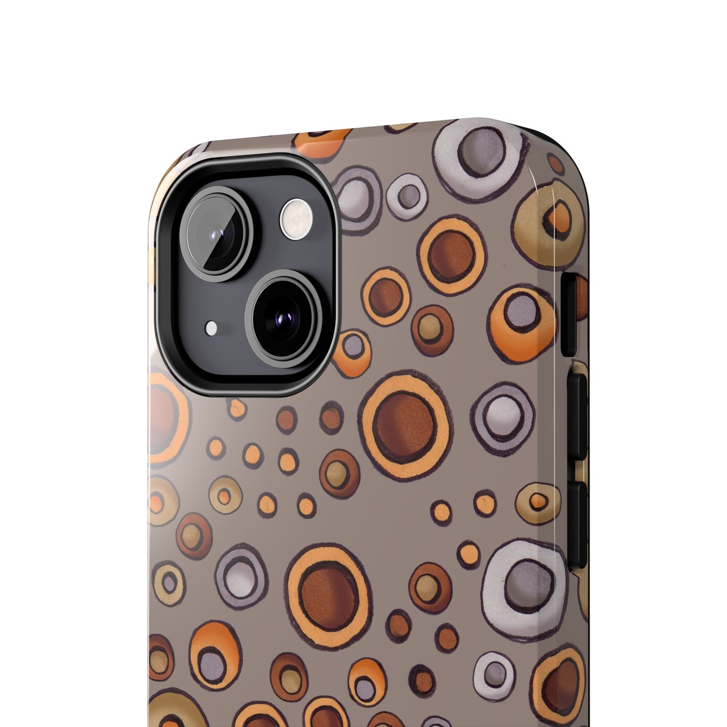 Doggy Dots Gray Phone Case