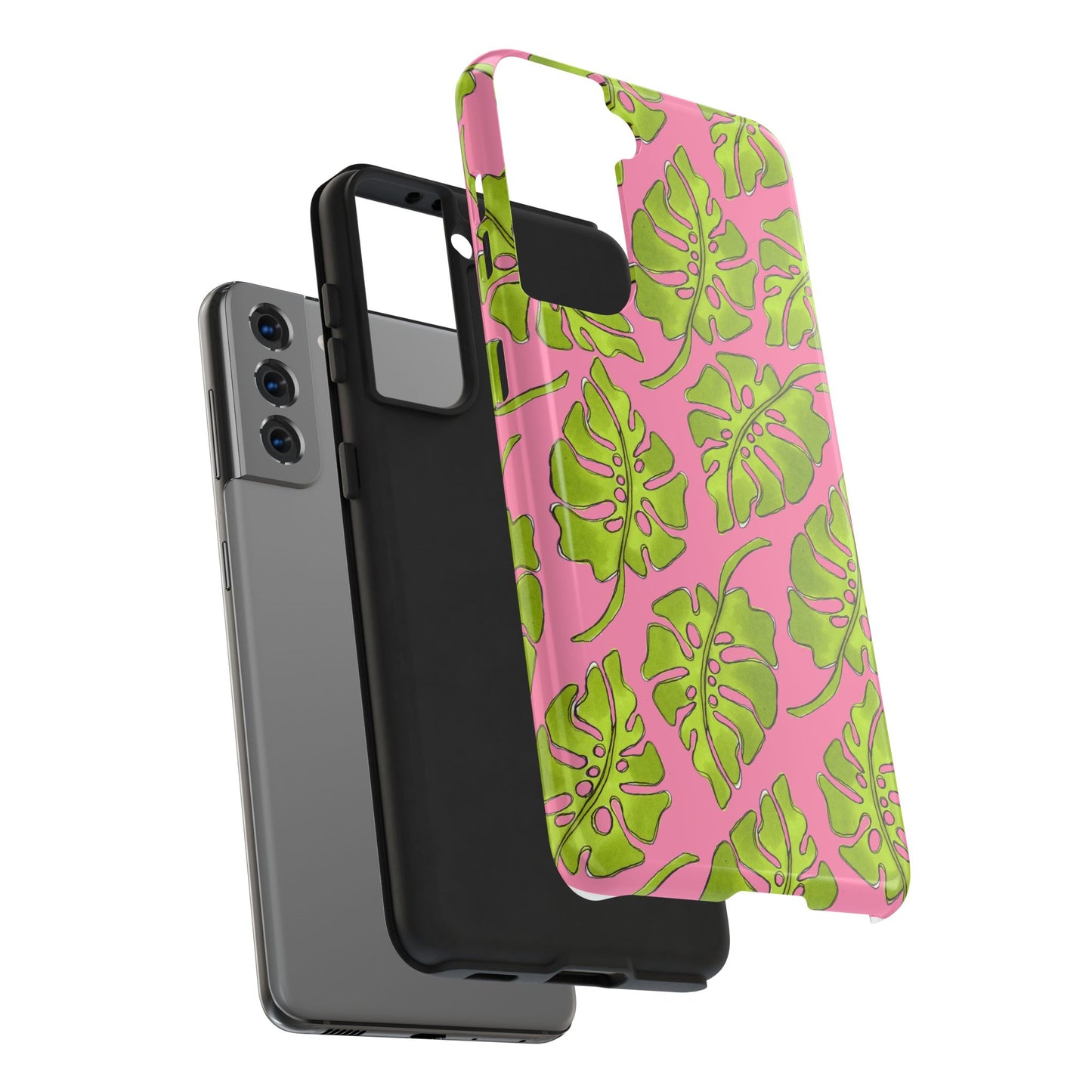 Big Leaf Pink Phone Case
