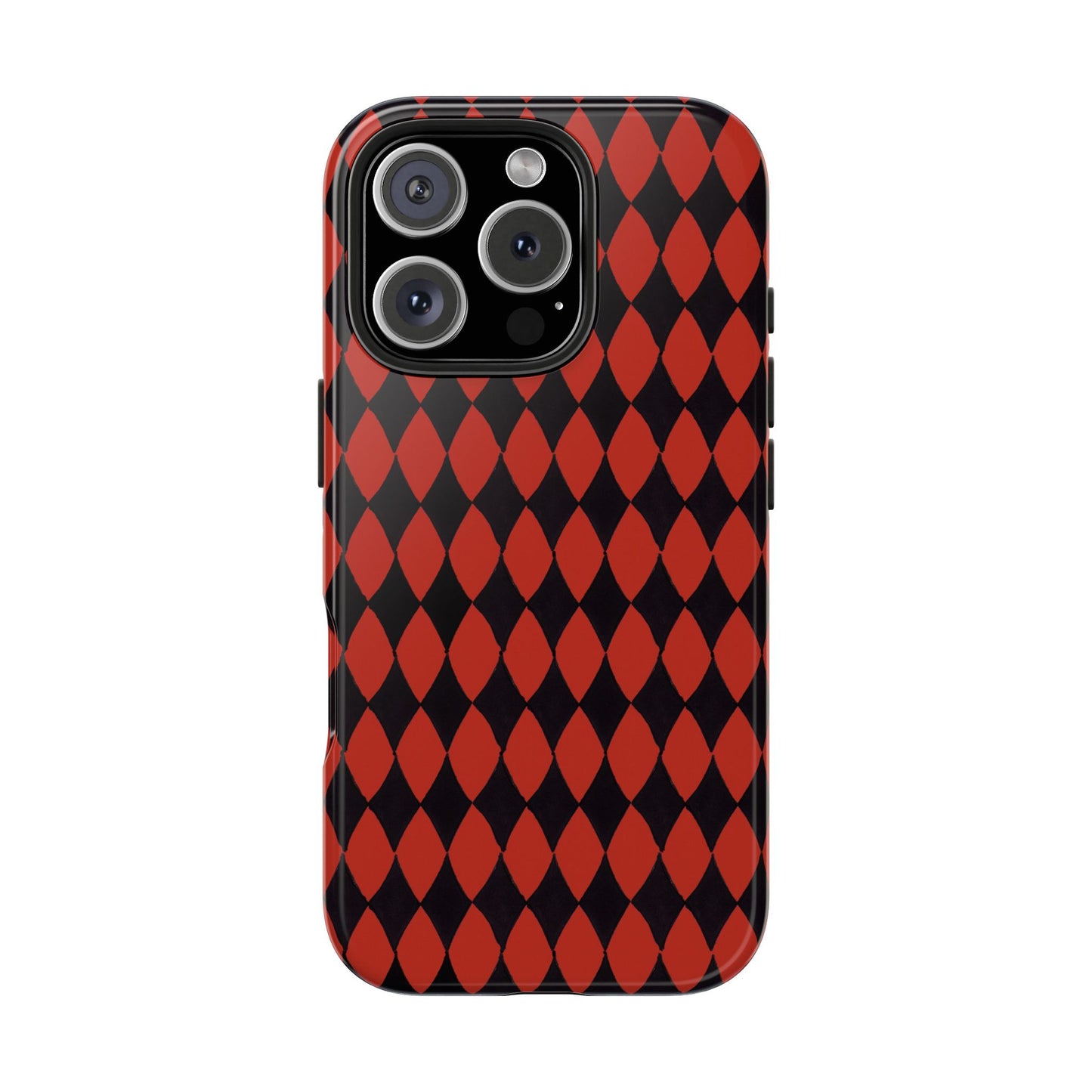 Diamond Red / Black Phone Case