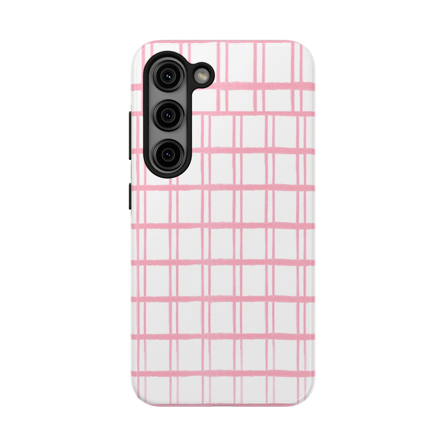 Pink Plaid Phone Case