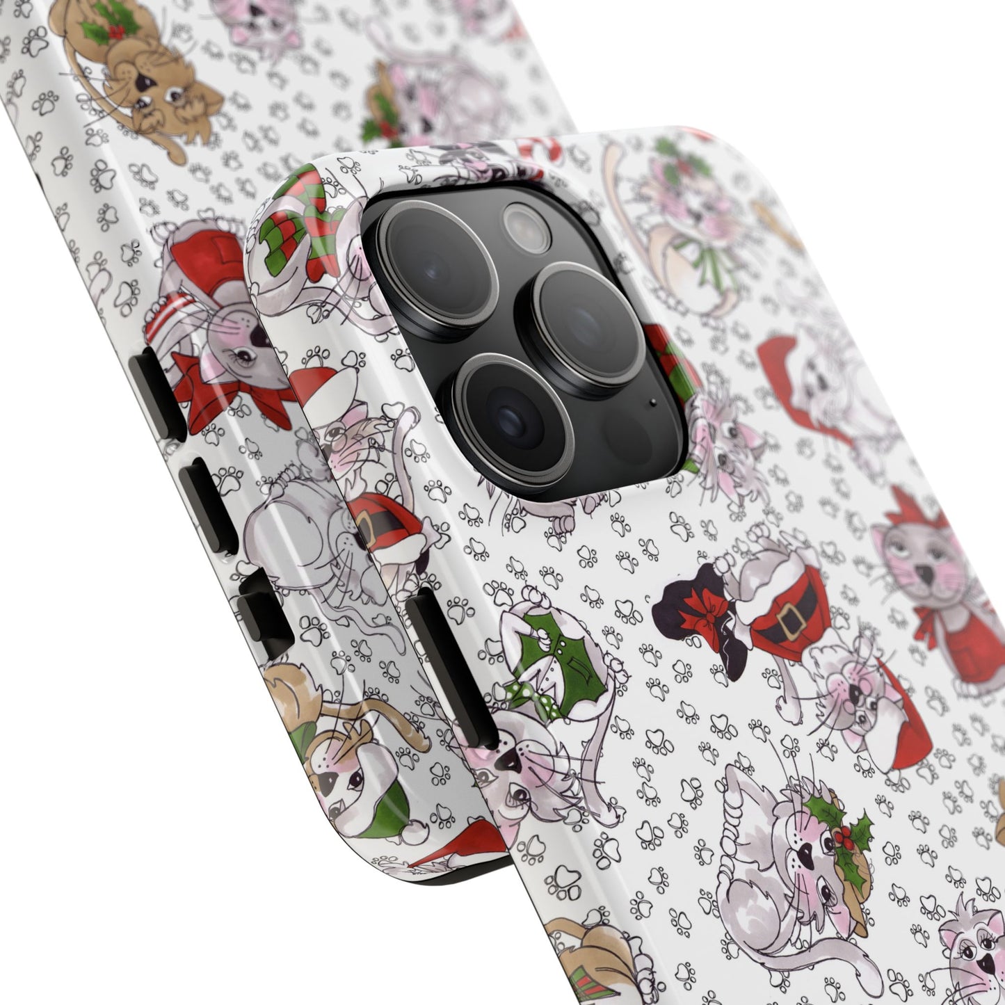 Kitty Blizzard White Phone Case
