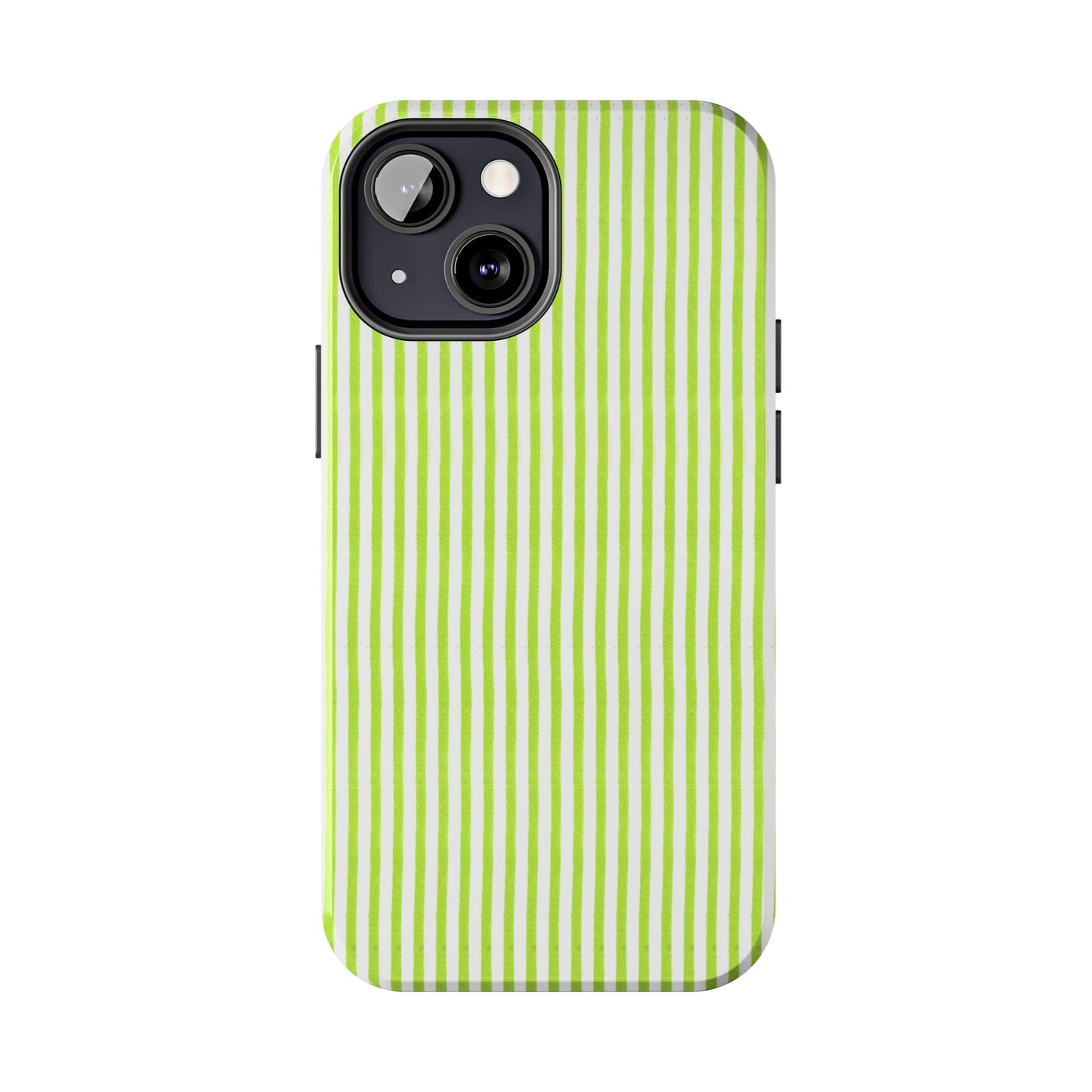 Golf Stripe Lime Phone Case