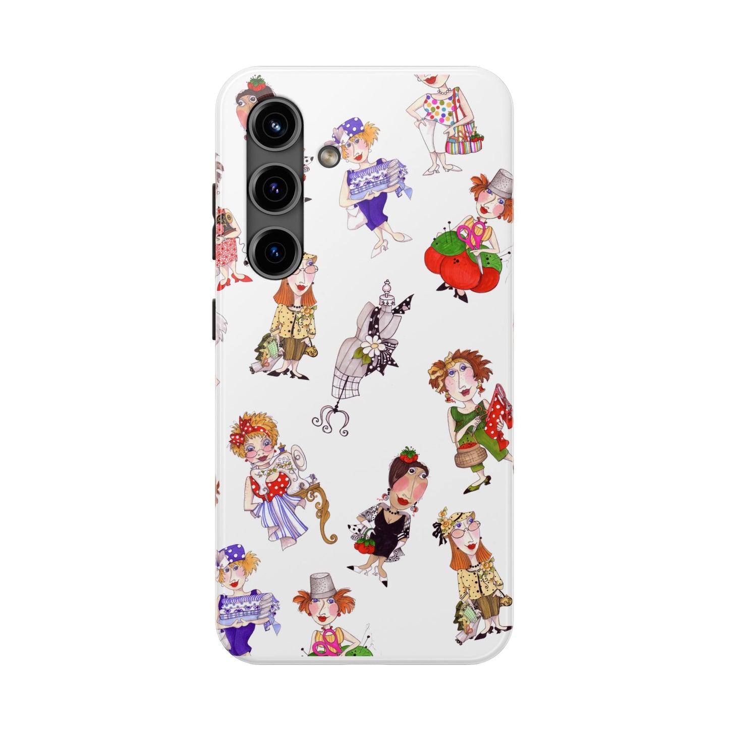 Sewphisticates White Phone Case
