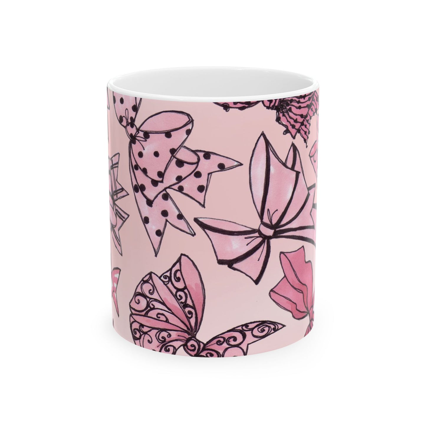 Buncha Bows Pink Cup