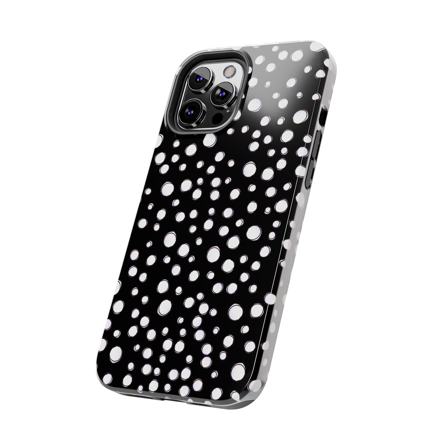 Pot Dots Black Phone Case