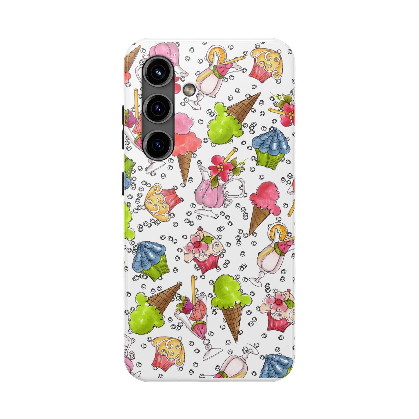 Resort Food White Phone Case