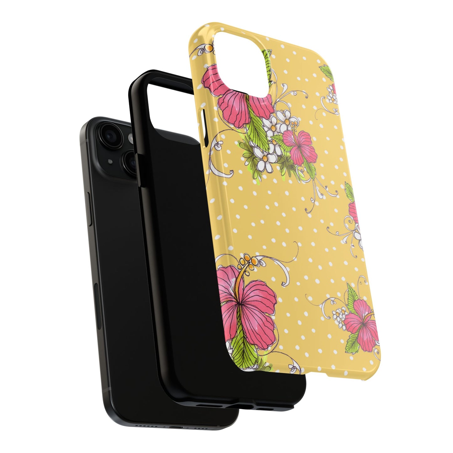 Lady Luau Yellow Phone Case
