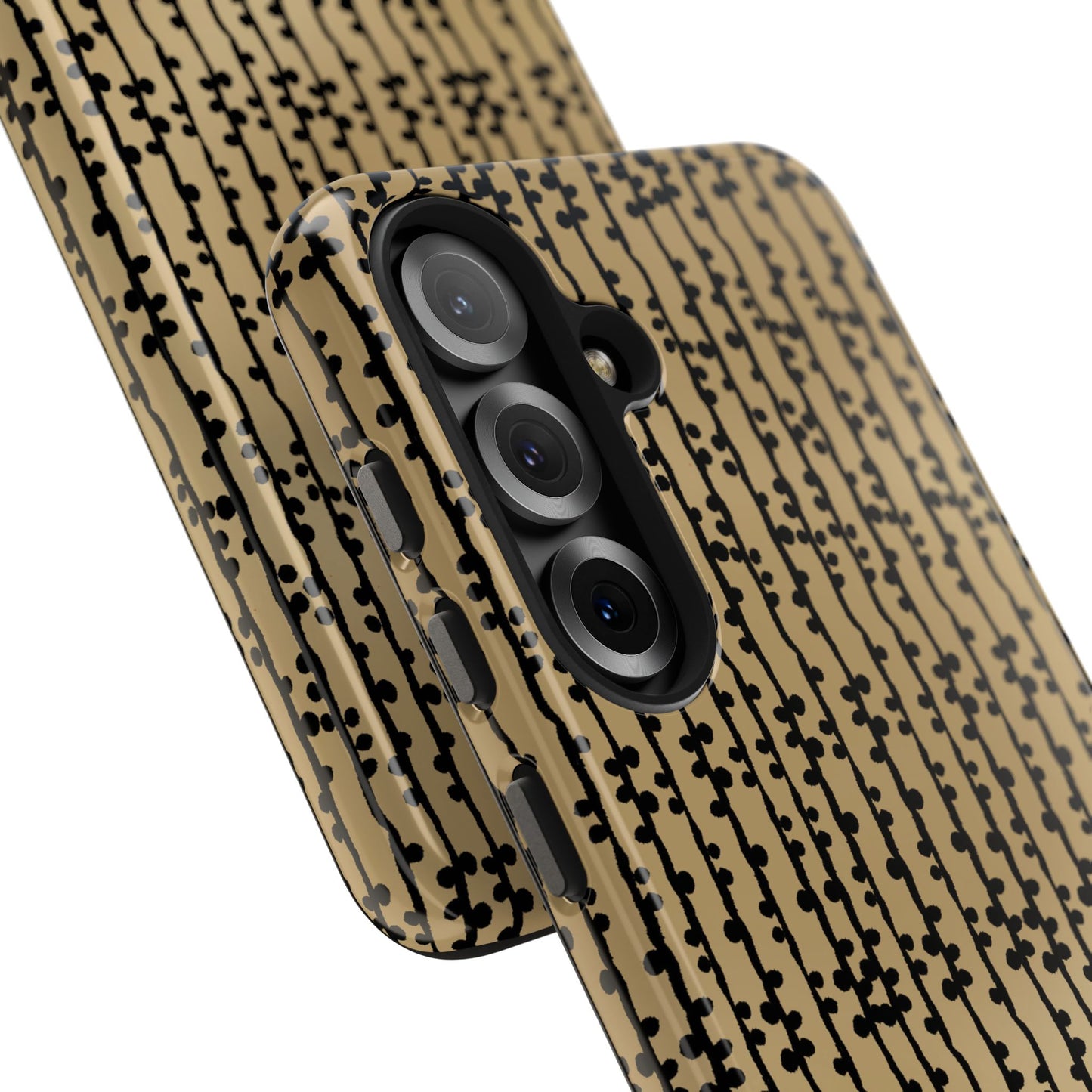 Loopy Stripe Tan Phone Case
