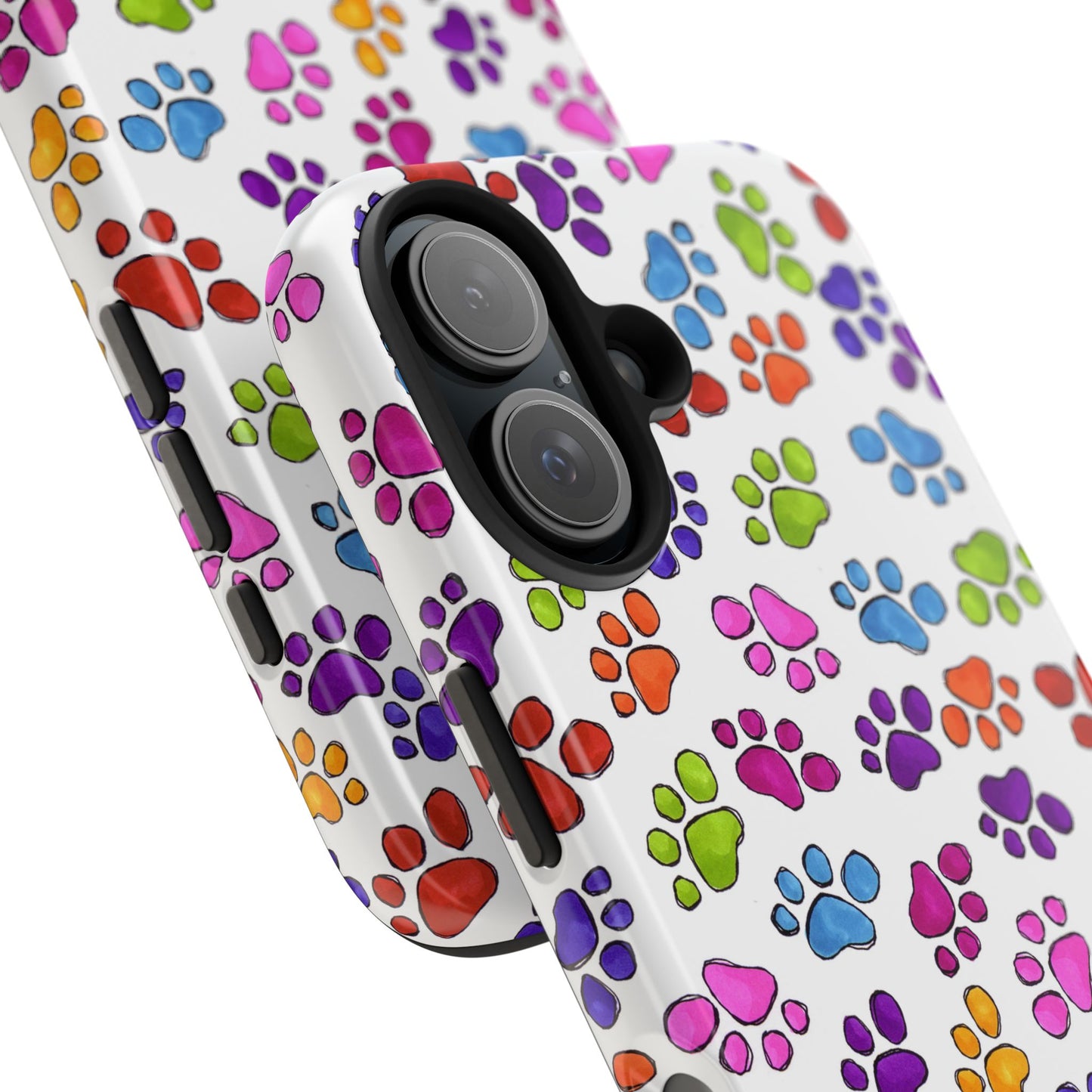 Fancy Paws White Phone Case
