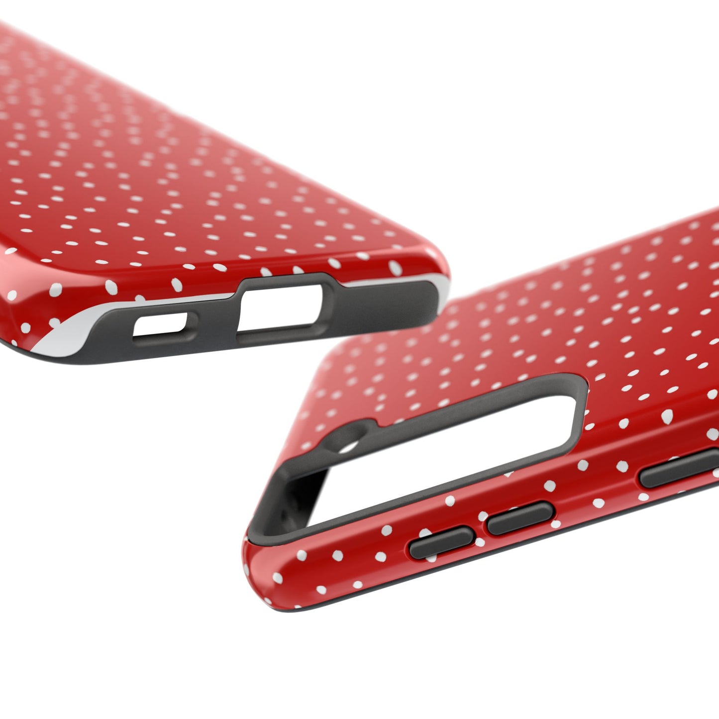 Dinky Dots Red / White Phone Case