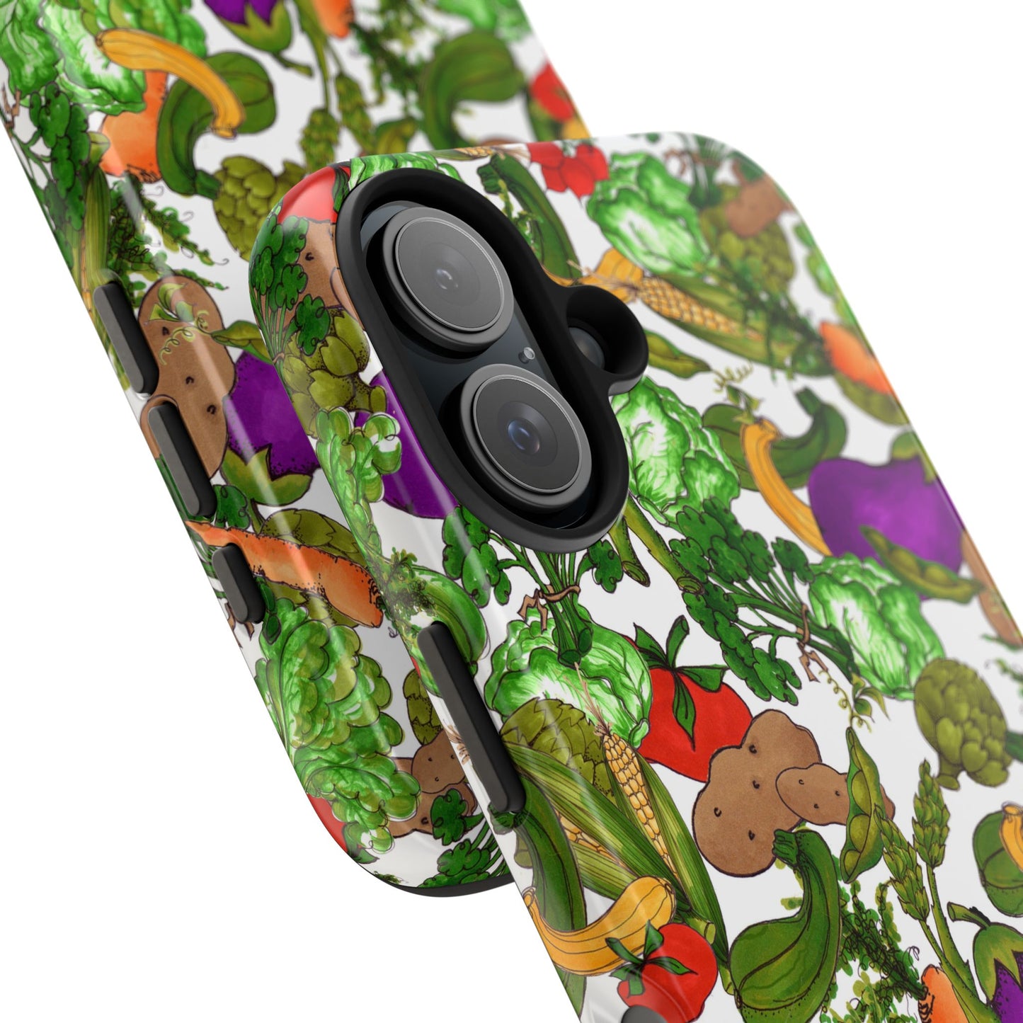 Veggie Jungle White Phone Case