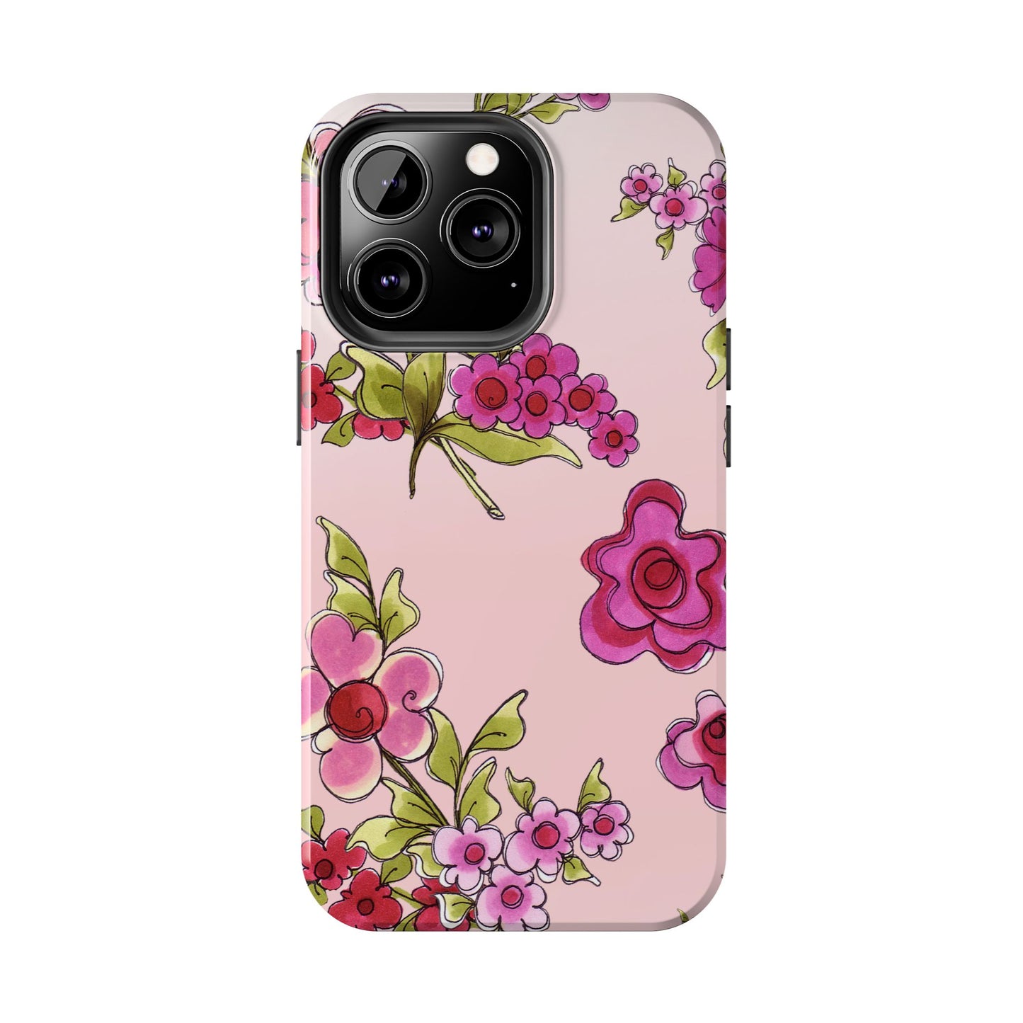 Jumbo Floral Pink Phone Case