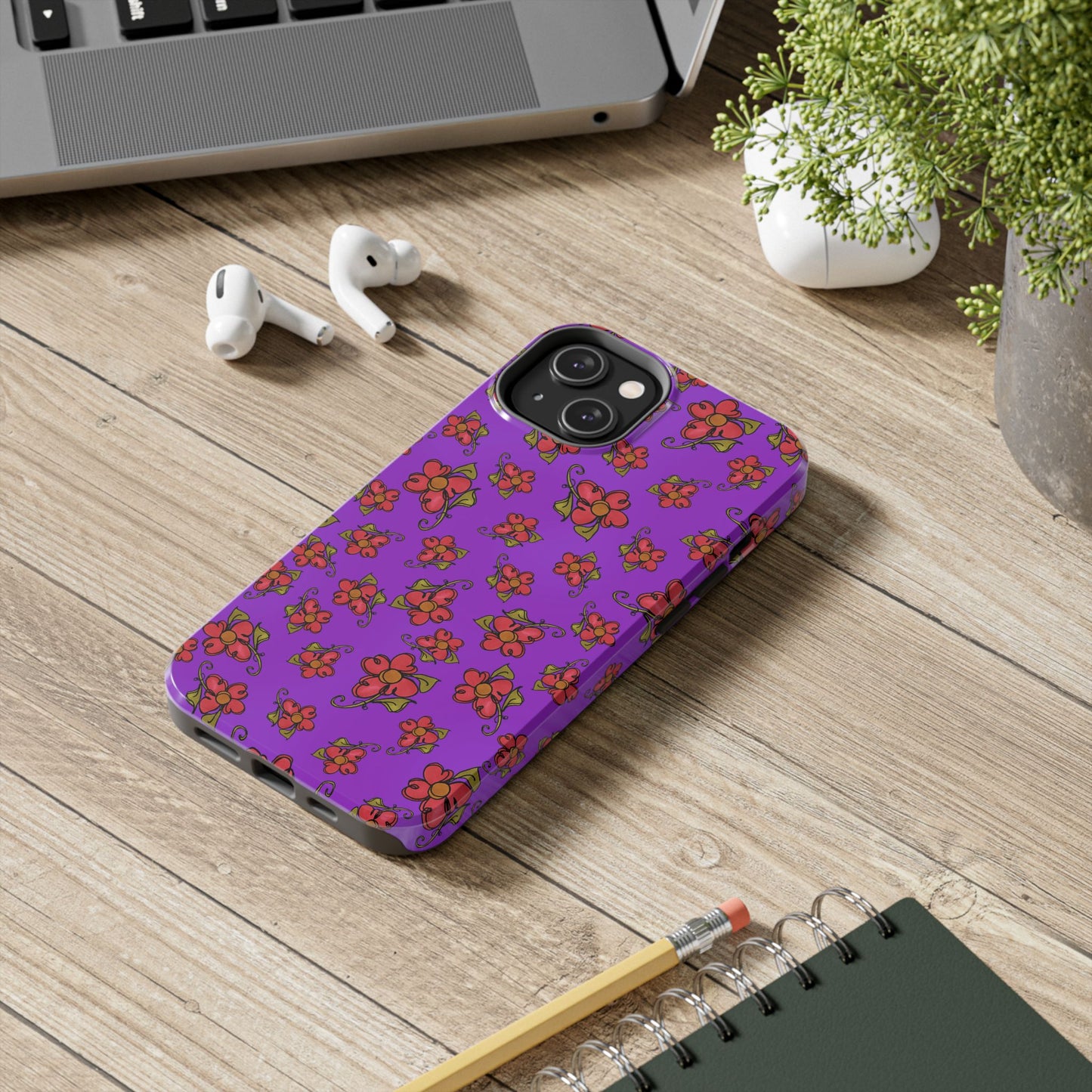 Daisy Caper Purple Phone Case