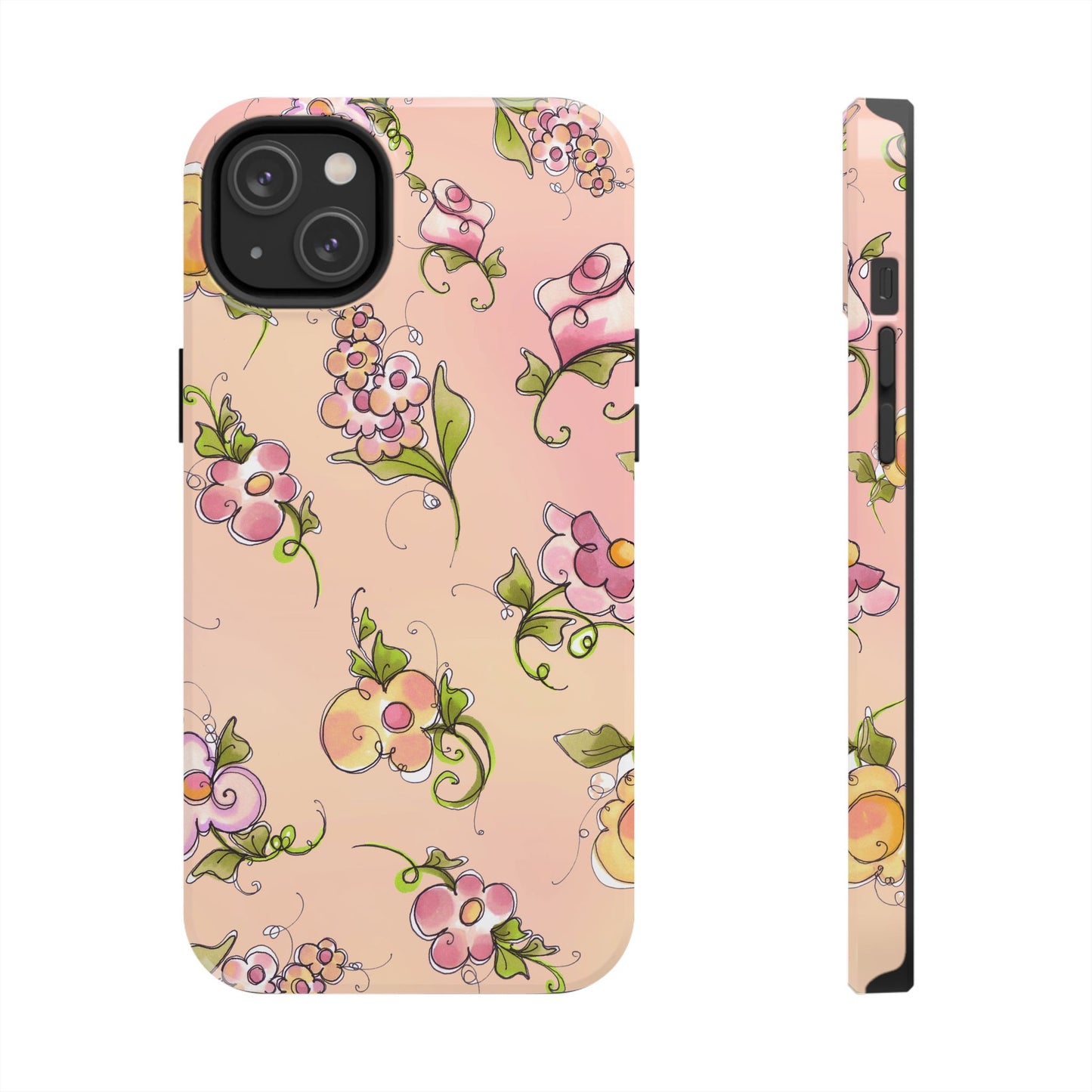 Flower Toss Sunrise Phone Case