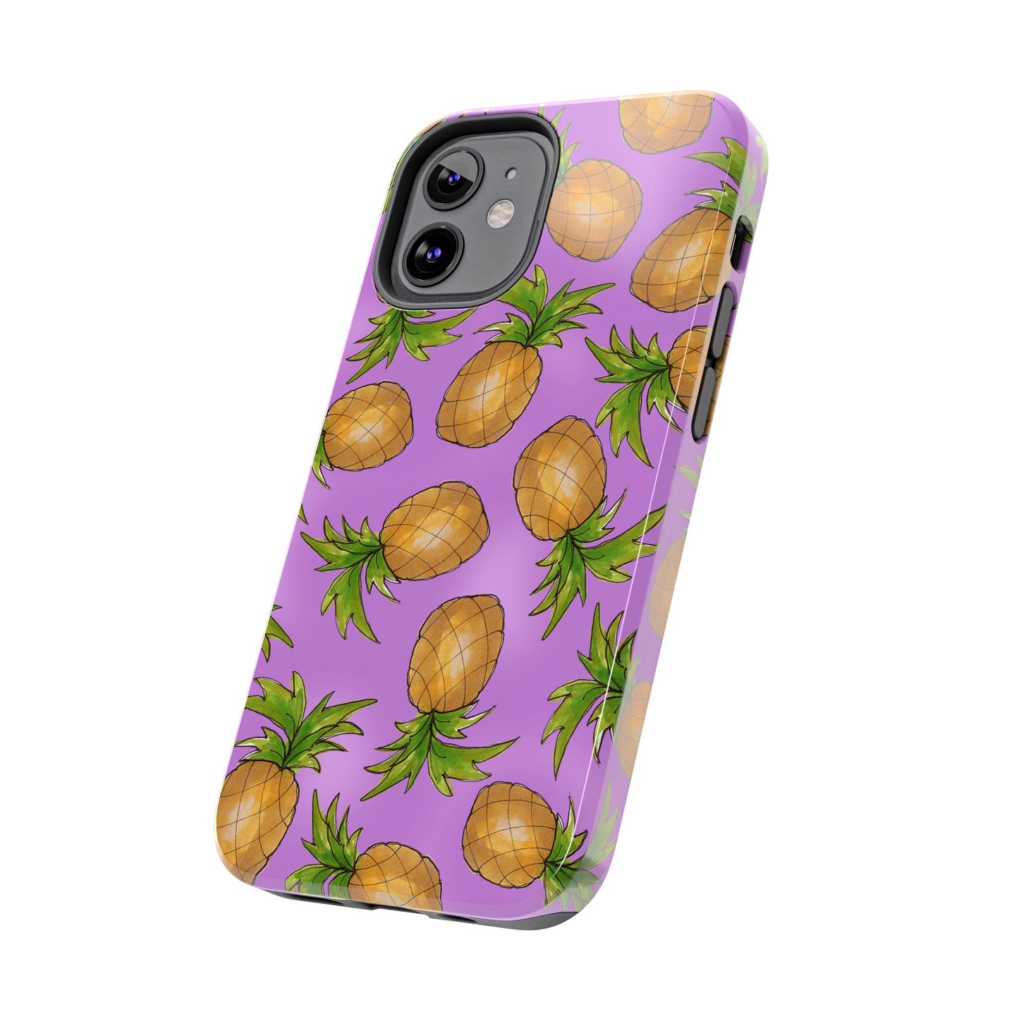 Pineapple Toss Lilac Phone Case