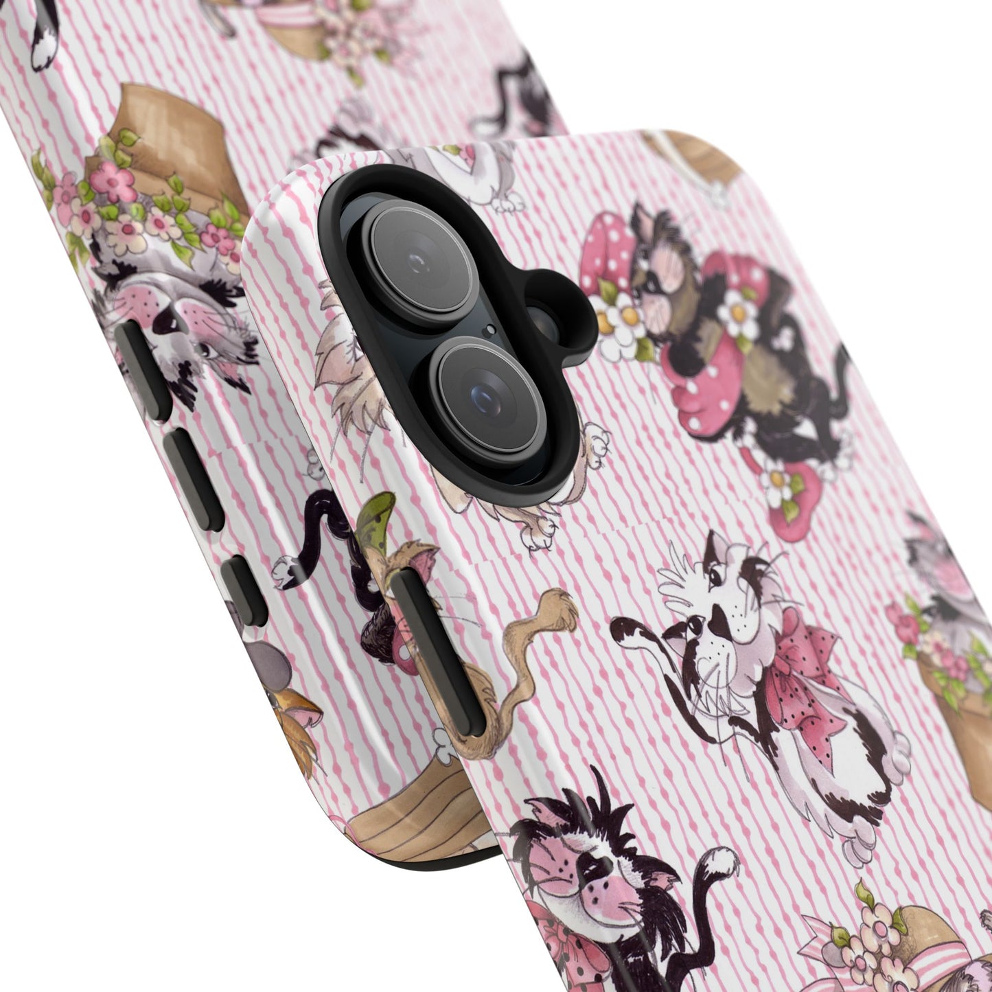 Fancy Cats Pink Phone Case