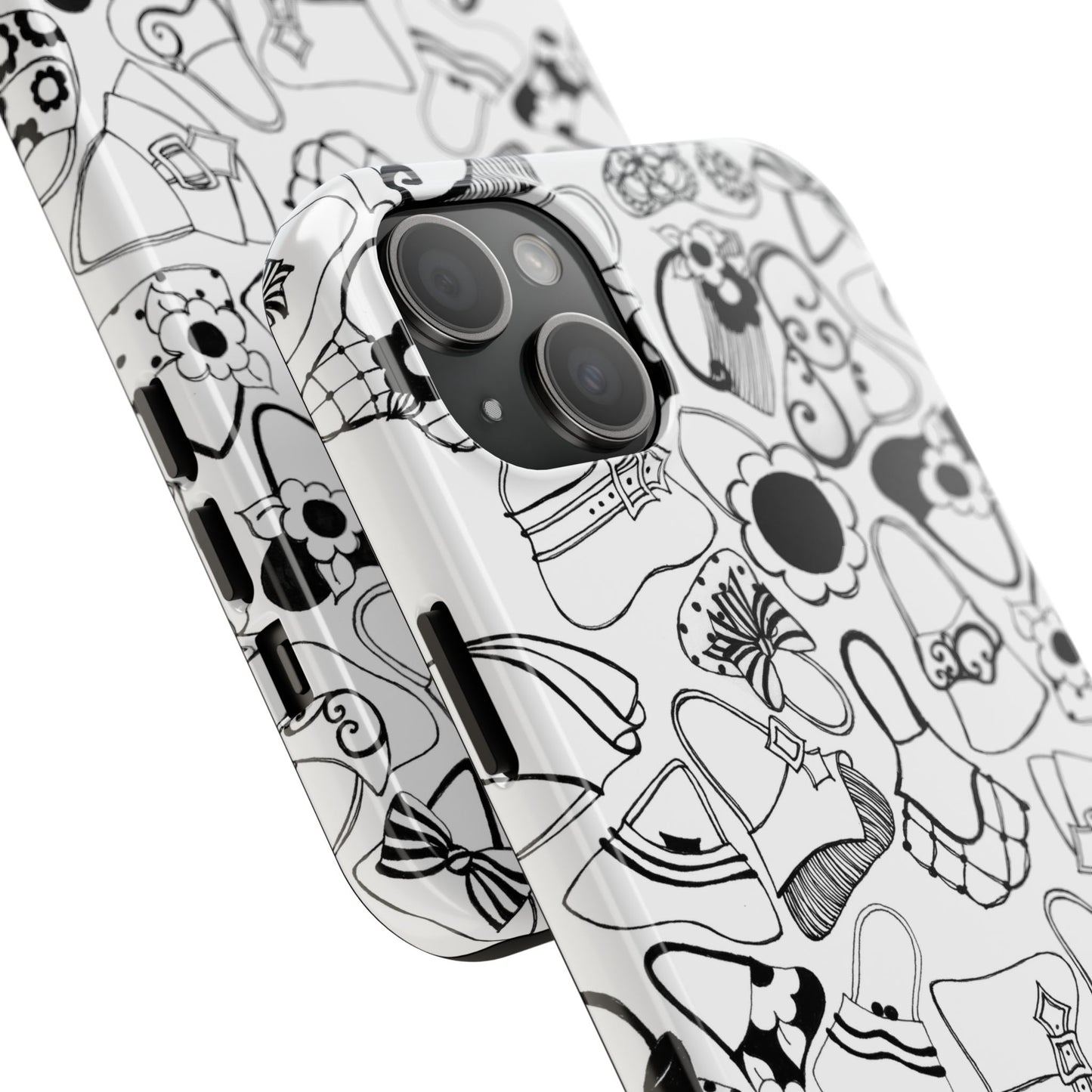 Handbags White / Black Phone Case