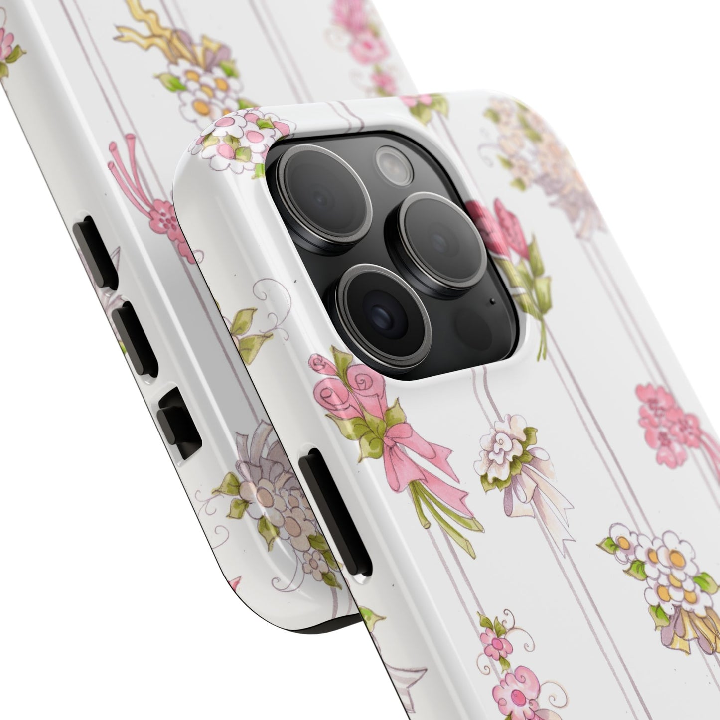 Bouquet Stripe Phone Case